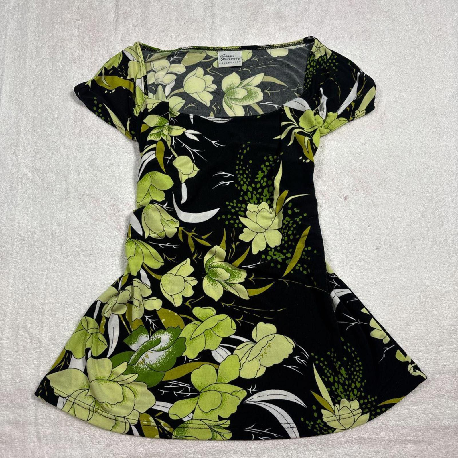 Other y2k fairy floral green blouse top Size M / US 6-8 / IT 42-44 - 1 Thumbnail