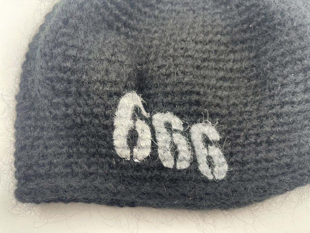 Japanese Brand 666 beanie hat winter hat Size ONE SIZE - 3 Thumbnail