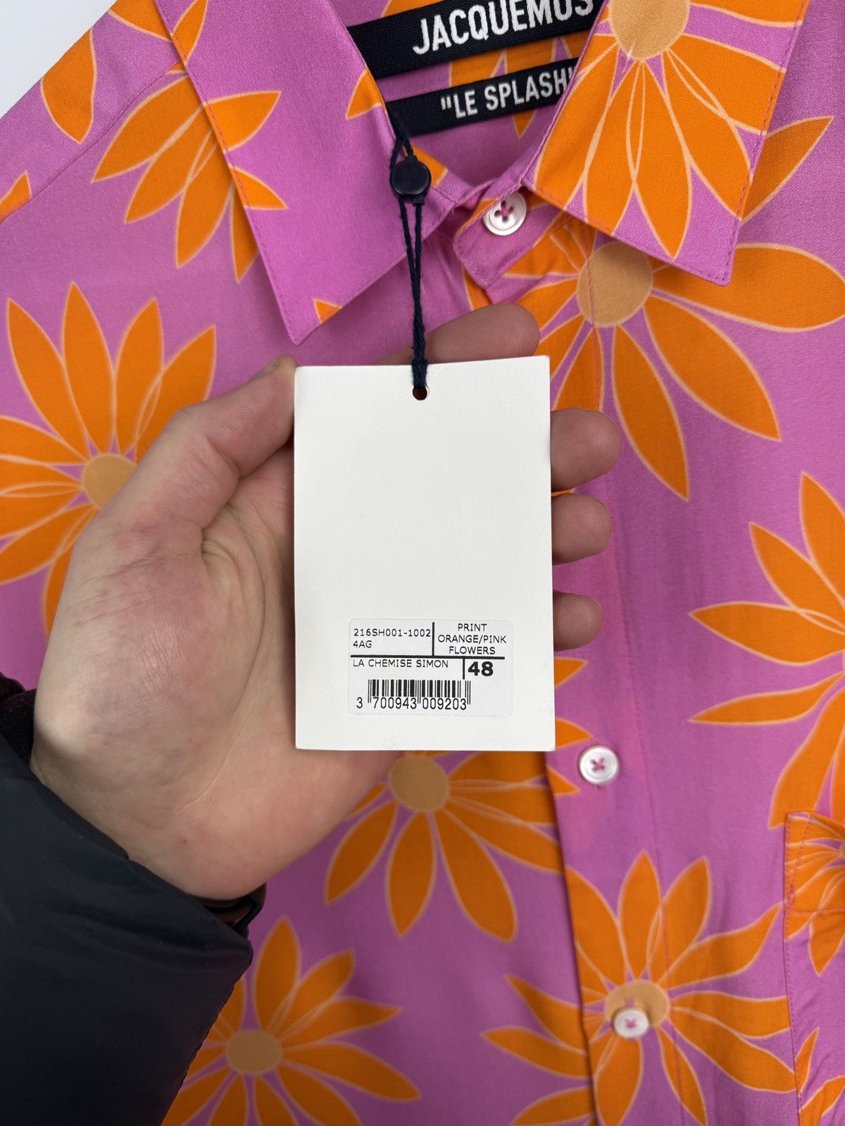Jacquemus 🇫🇷 NEW ❗️Jacquemus “ Le Splash” Floral Print Shirt Size US M / EU 48-50 / 2 - 8 Thumbnail