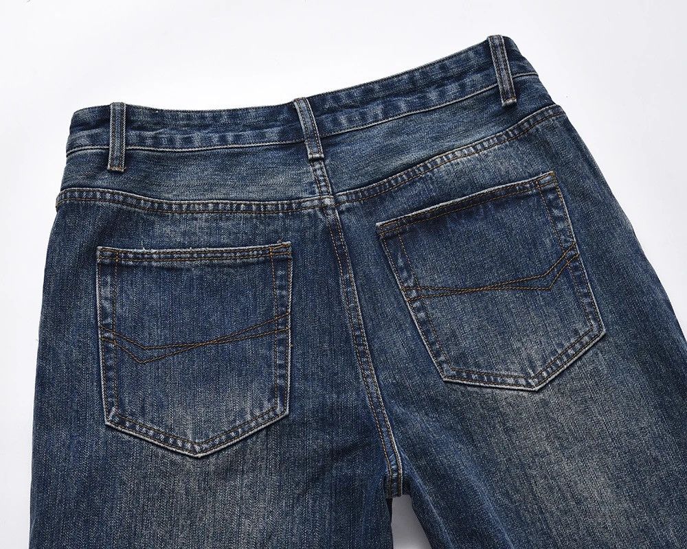 Japanese Brand × Jean Y2K Street Washed Blue Straight Baggy Jeans Size US 29 - 4 Thumbnail