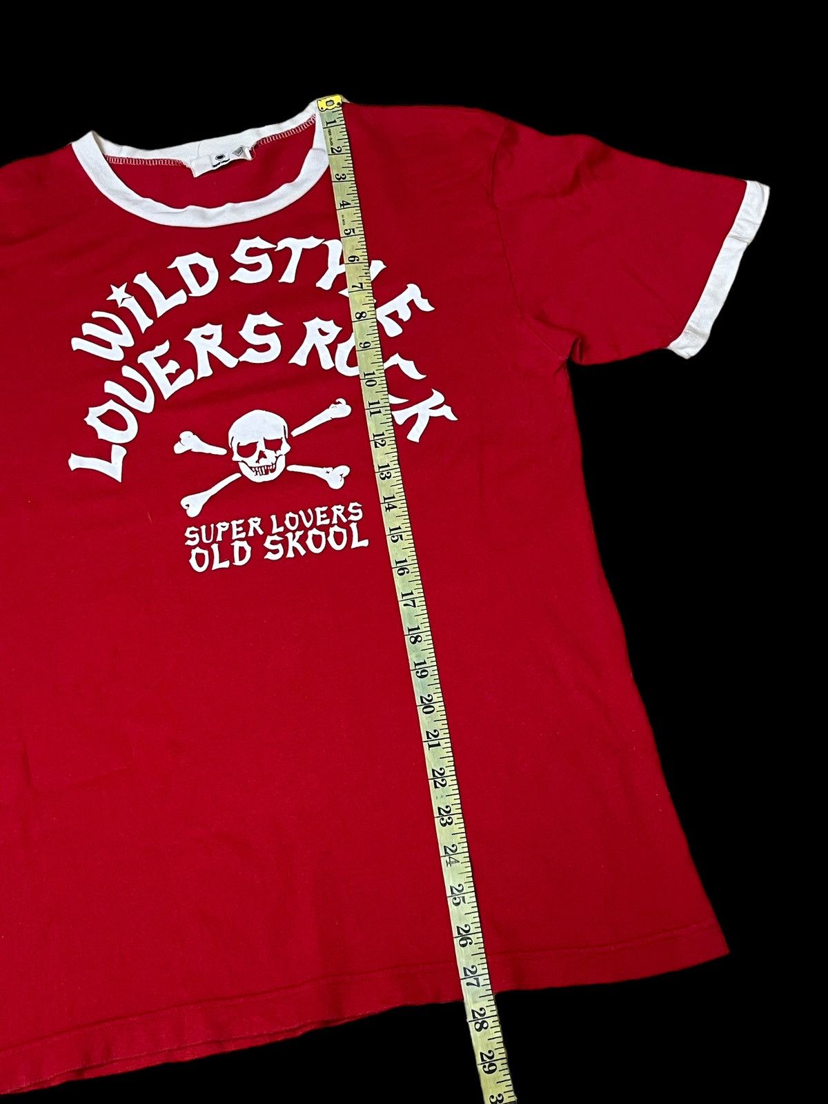 Japanese Brand ICONIC🔥SUPERLOVERS WILD STYLE OLD SKOOL RINGGER T SHIRT Size US S / EU 44-46 / 1 - 7 Thumbnail