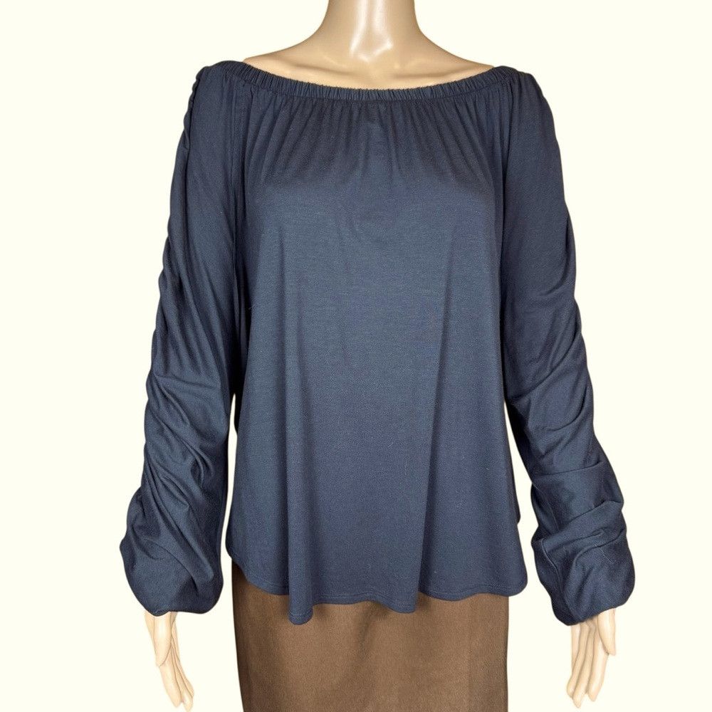 Free People NWT New Free People Care FP Serenade Black Long Sleeve Tee Size M / US 6-8 / IT 42-44 - 3 Thumbnail