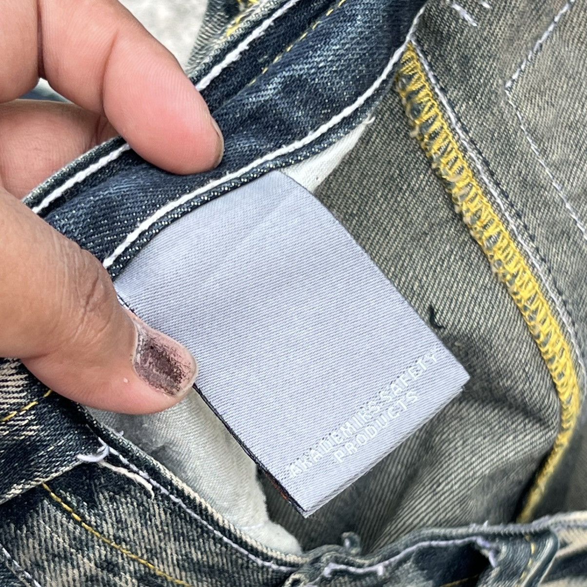 Akademiks “y2k style” AKADEMIKS ACID WASH DOUBLE POCKET BAGGY JEANS Size US 36 / EU 52 - 19 Thumbnail