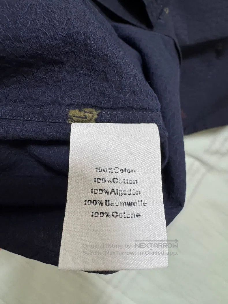Hermes Hermes size 39 Embroidered jacquard shirt with raised patte Size US M / EU 48-50 / 2 - 9 Thumbnail