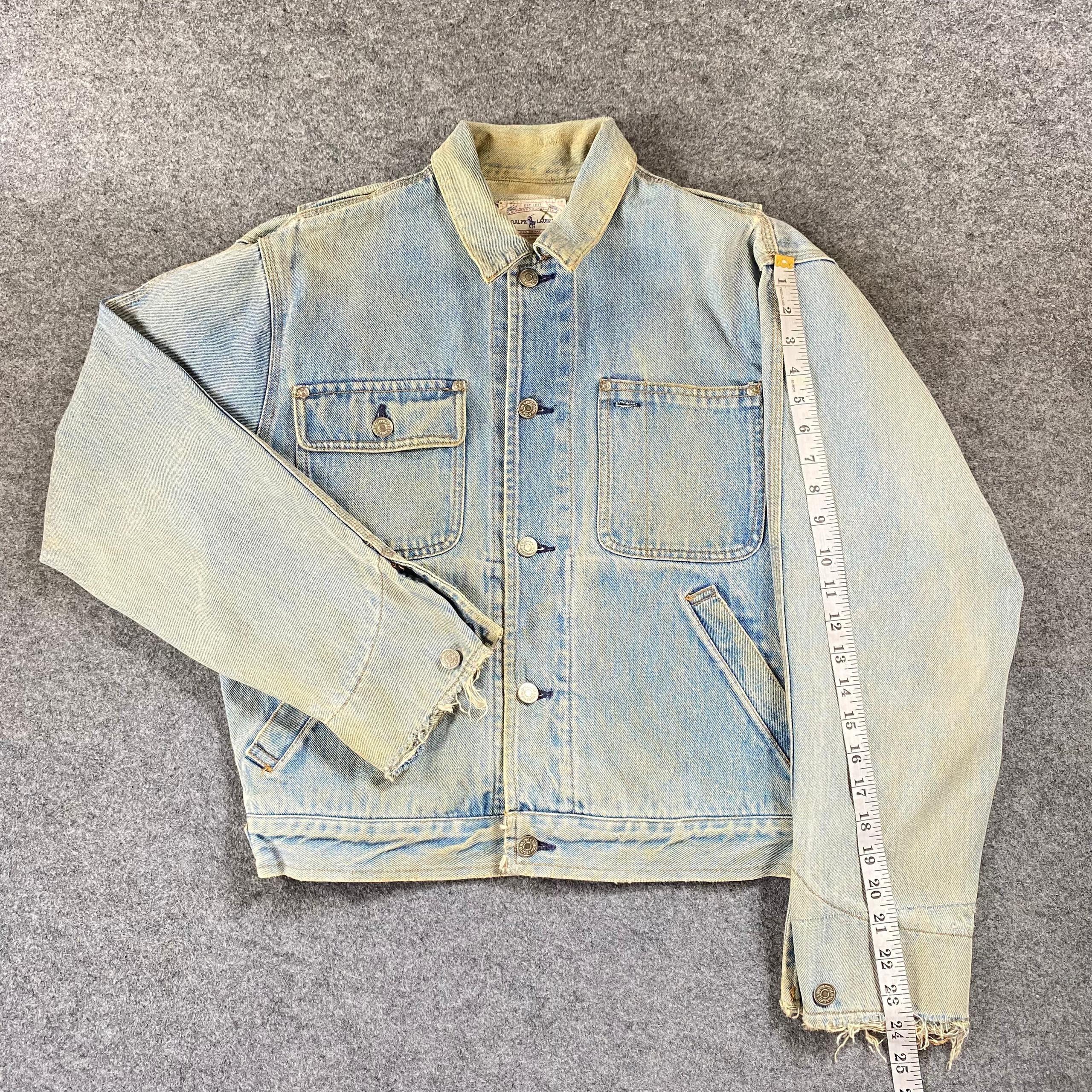 Polo Ralph Lauren Vintage 90s Polo Ralph Lauren Denim Jacket Size US L / EU 52-54 / 3 - 4 Thumbnail