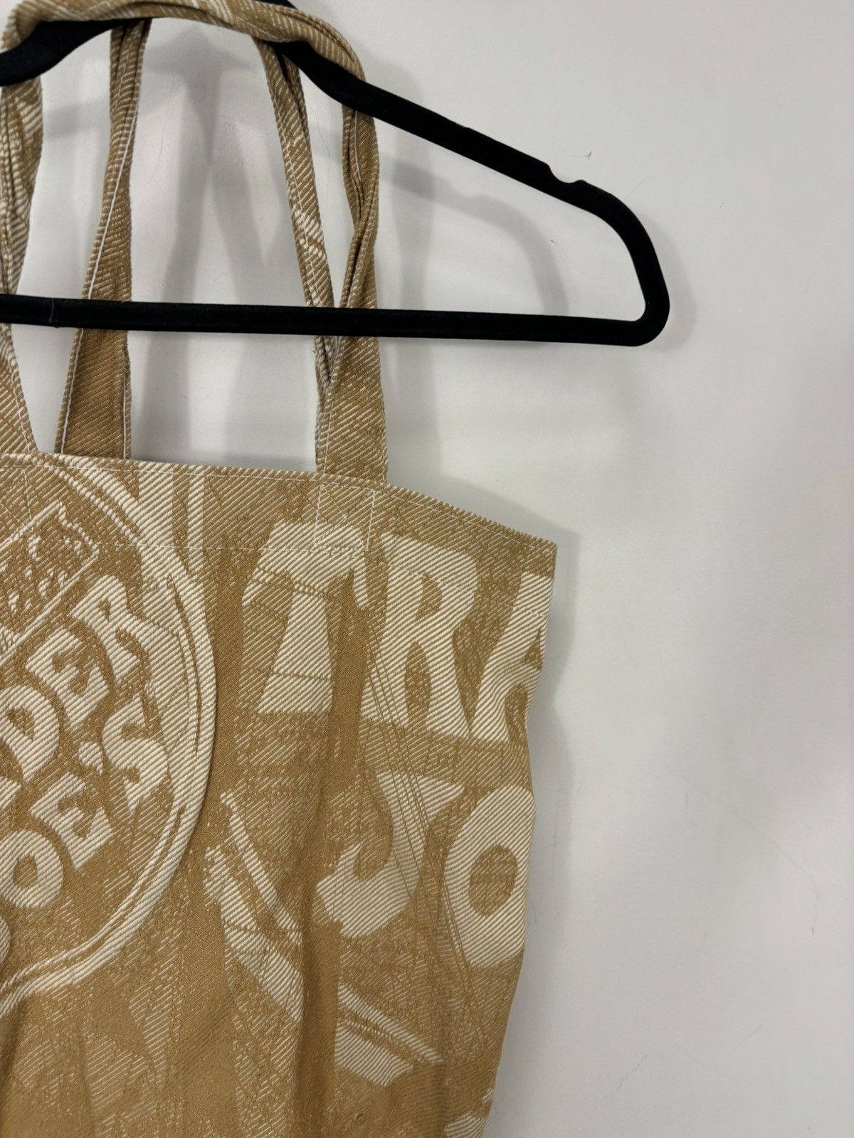 Other Trader Joe’s Vintage Beige Brown Made In USA Canvas Tote Bag Size ONE SIZE - 11 Thumbnail