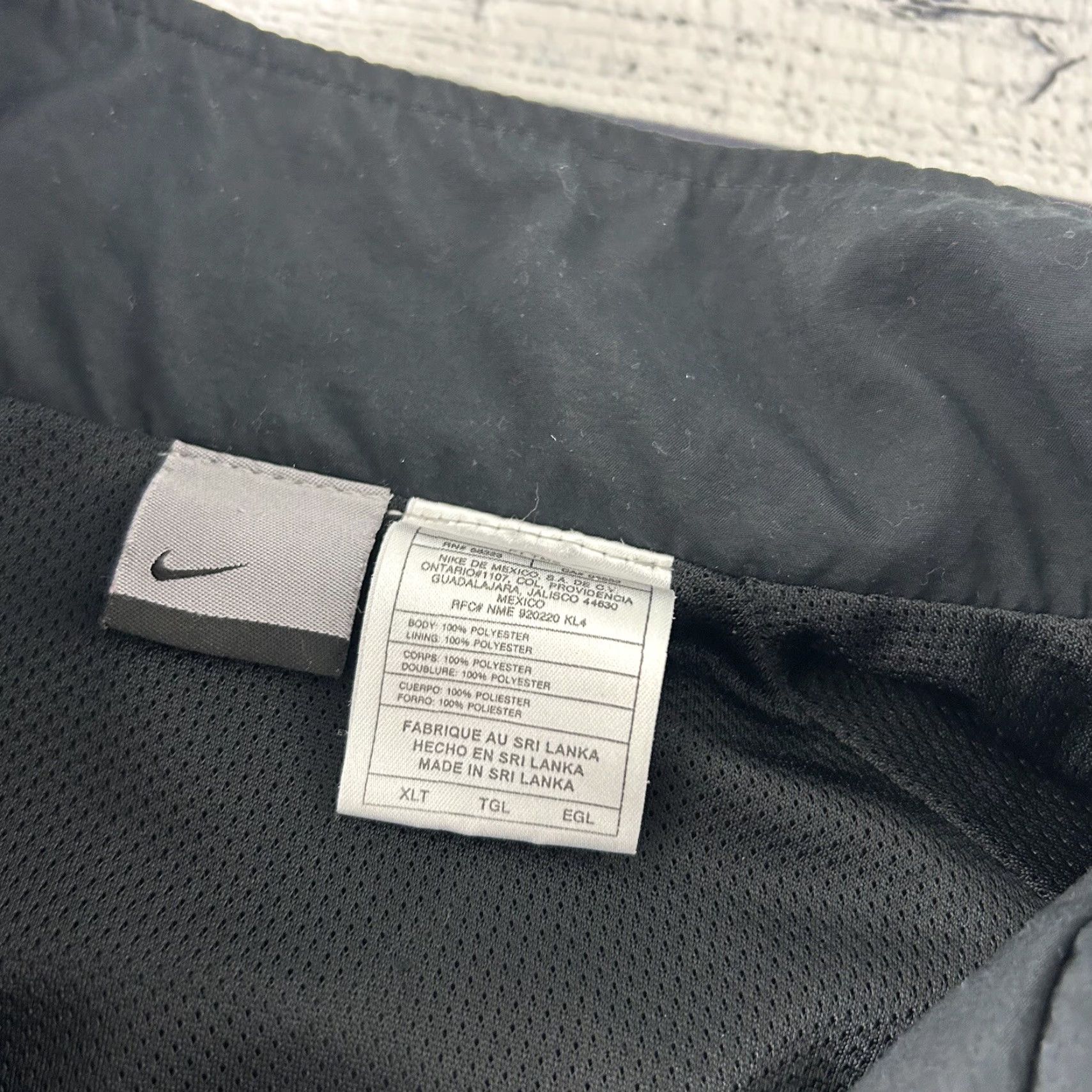Nike VINTAGE Nike Kansas State Wildcats Full Zip Jacket Men's XLT Black Size US XL / EU 56 / 4 - 4 Thumbnail