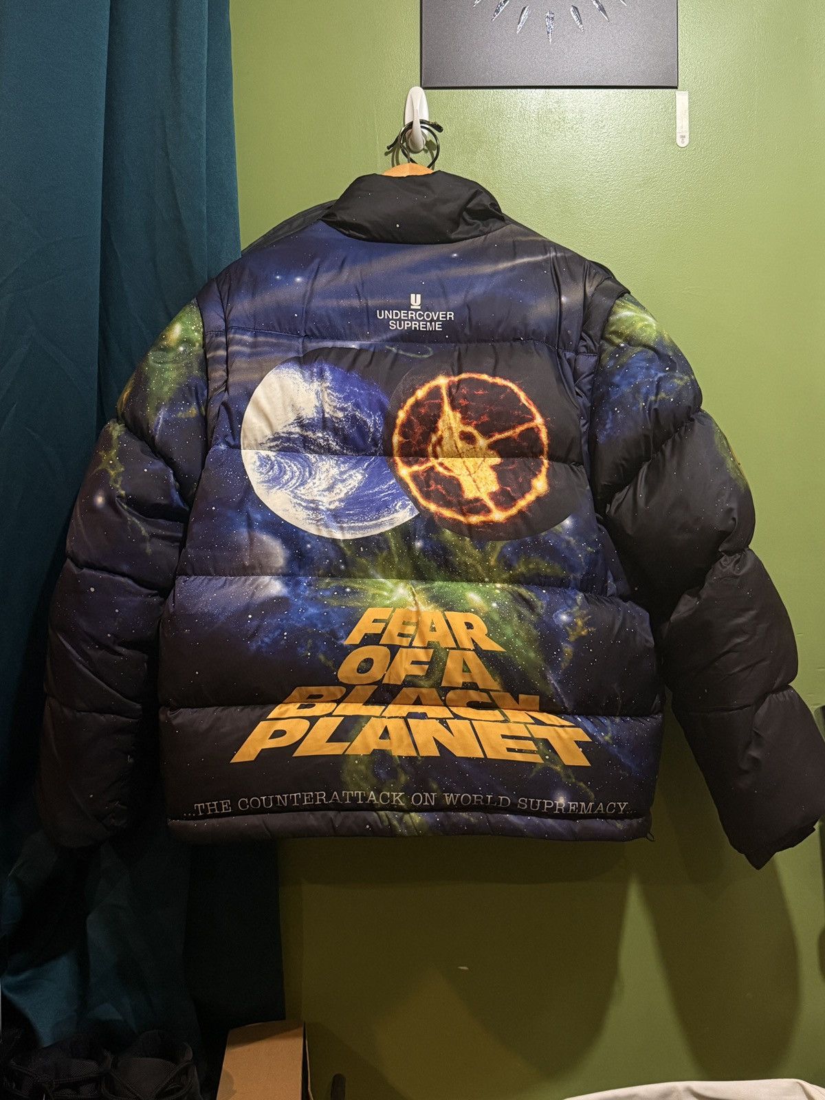 Supreme Undercover x Supreme x Public Enemy Puffer Jacket Size US M / EU 48-50 / 2 - 2 Thumbnail