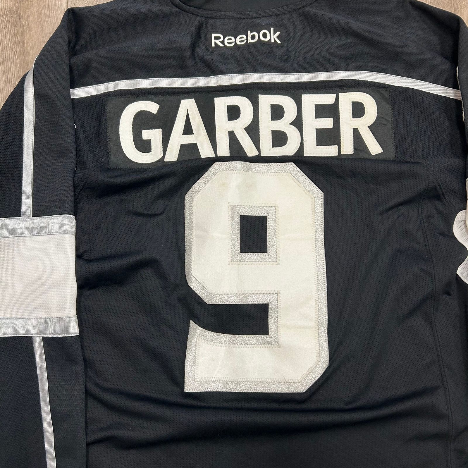 NHL Reebok Los Angeles Kings NHL Black Jersey size 2XL Garber #9 Size US XXL / EU 58 / 5 - 8 Thumbnail