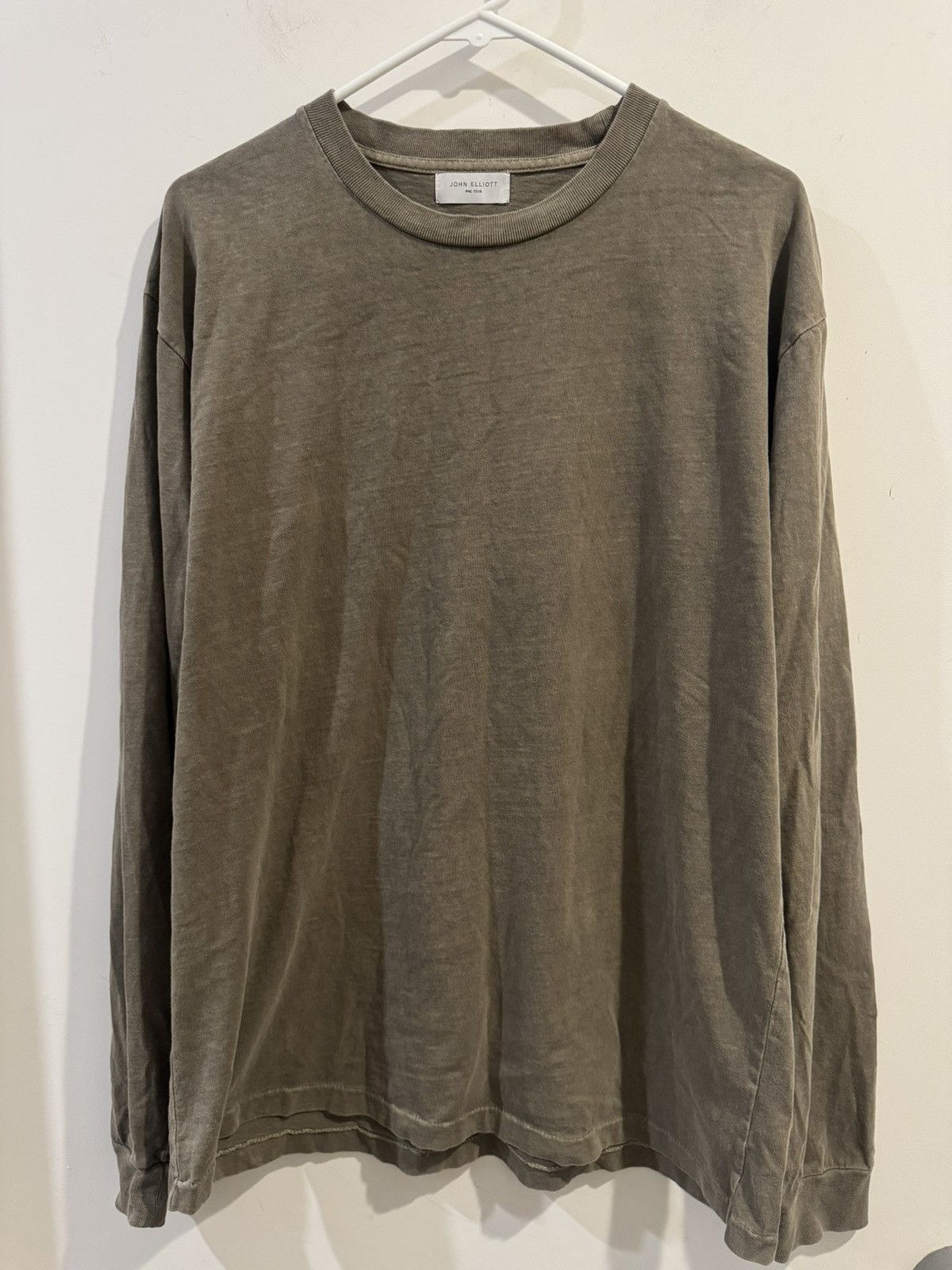 John Elliott John Elliot Long Sleeve University T Shirt Size 2 Medium Size US M / EU 48-50 / 2 - 3 Thumbnail