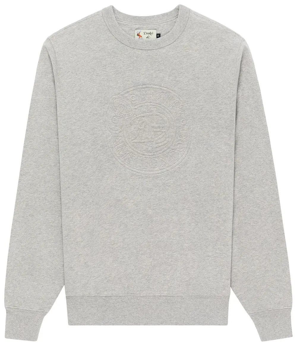 Aime Leon Dore × Drake's o1mle0526 Crewneck Sweatshirt in Grey Size US XS / EU 42 / 0 - 1 Preview