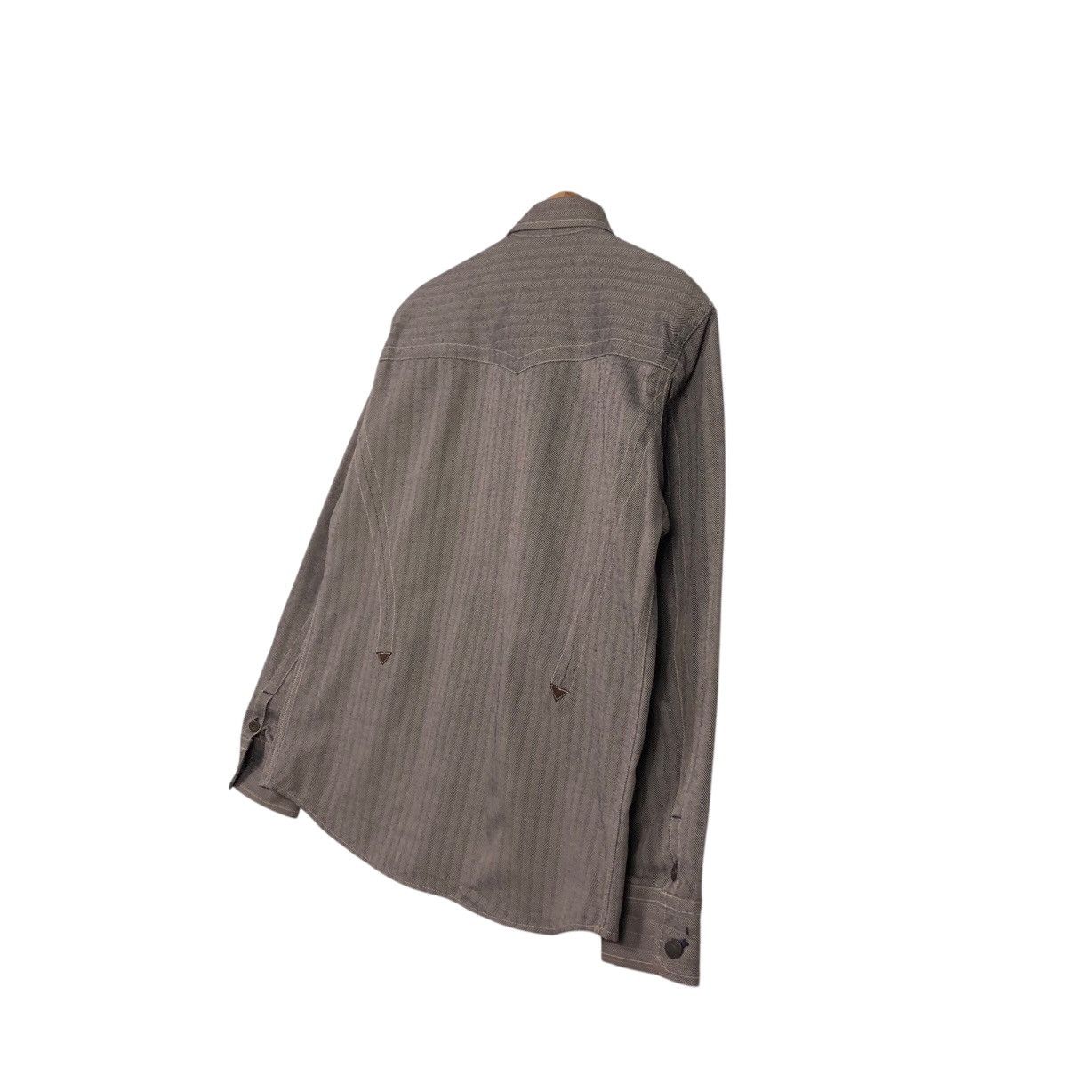 Beams Plus Vintage Wool Herringbone Biker Jacket Cei Beams Issey Miyake Size US L / EU 52-54 / 3 - 11 Thumbnail