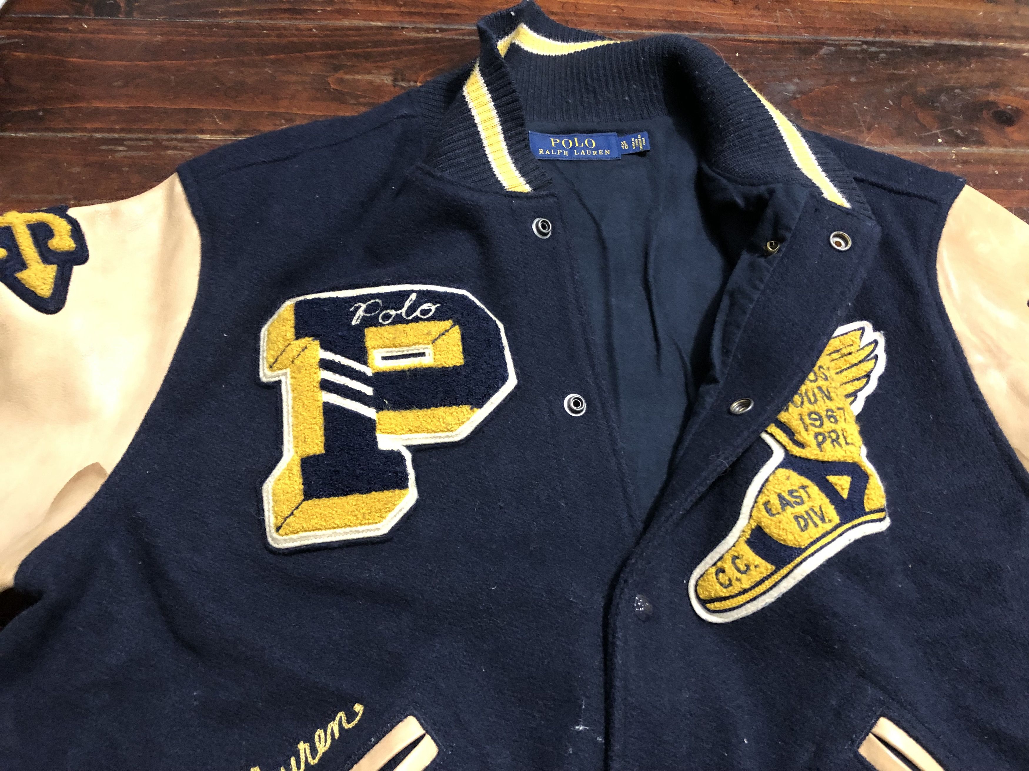 Polo Ralph Lauren POLO RALPH LAUREN STATE CHAMPS VARSITY JACKET XXL Size US XXL / EU 58 / 5 - 19 Thumbnail