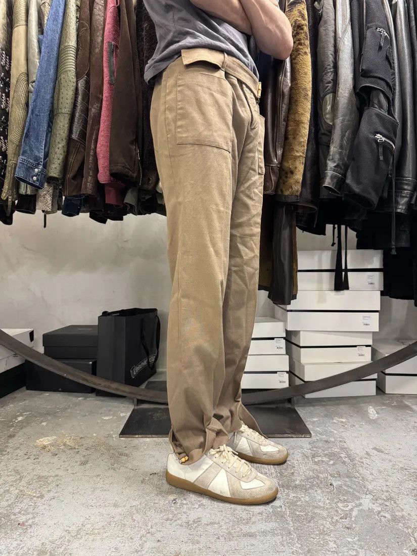 Gucci × Vintage SS2010 Gucci Bamboo Buckle Tailored Pants Size 28" / US 6 / IT 42 - 4 Thumbnail
