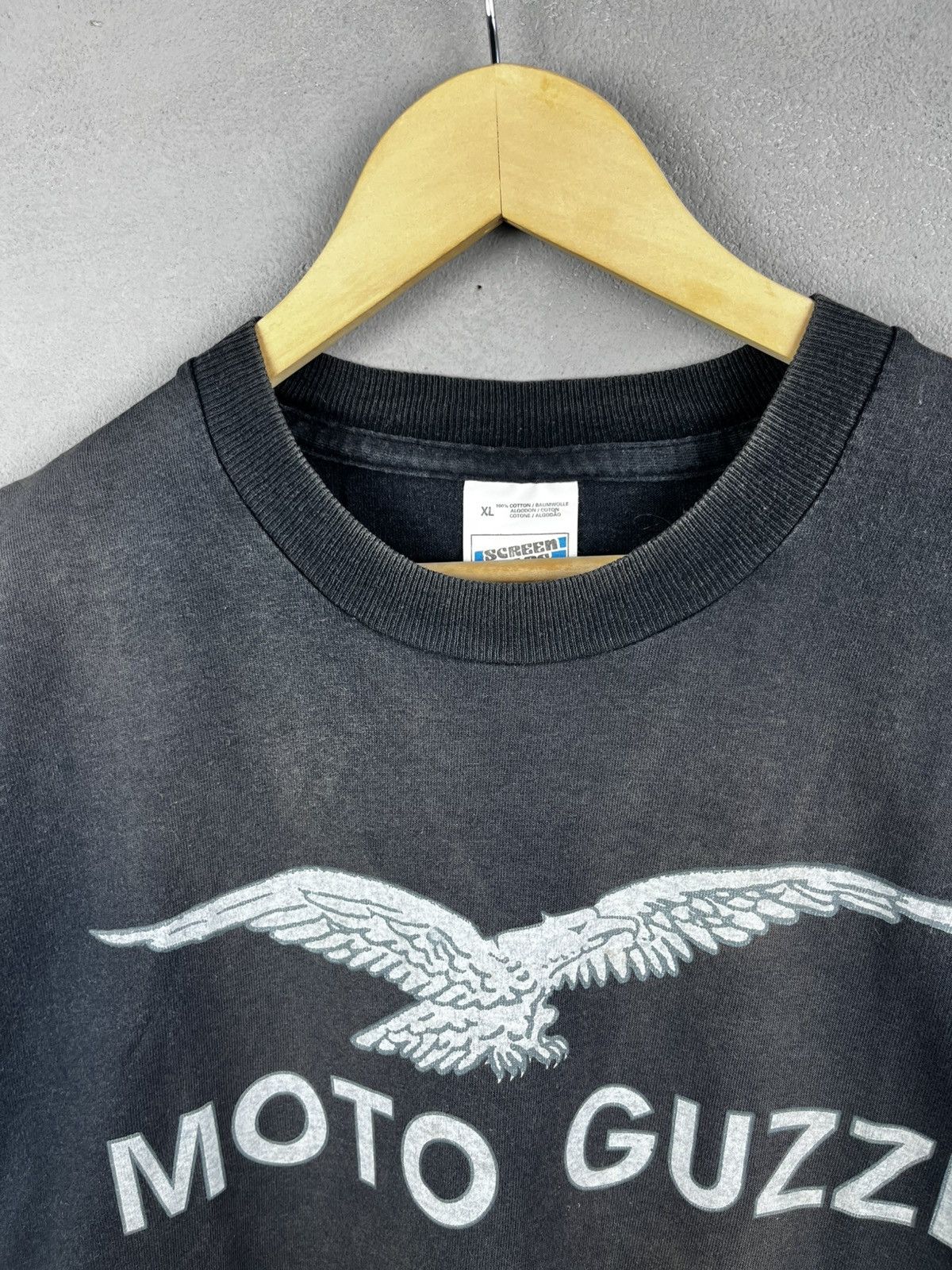 Harley Davidson Moto Guzzi t shirt vintage Size US XL / EU 56 / 4 - 6 Thumbnail