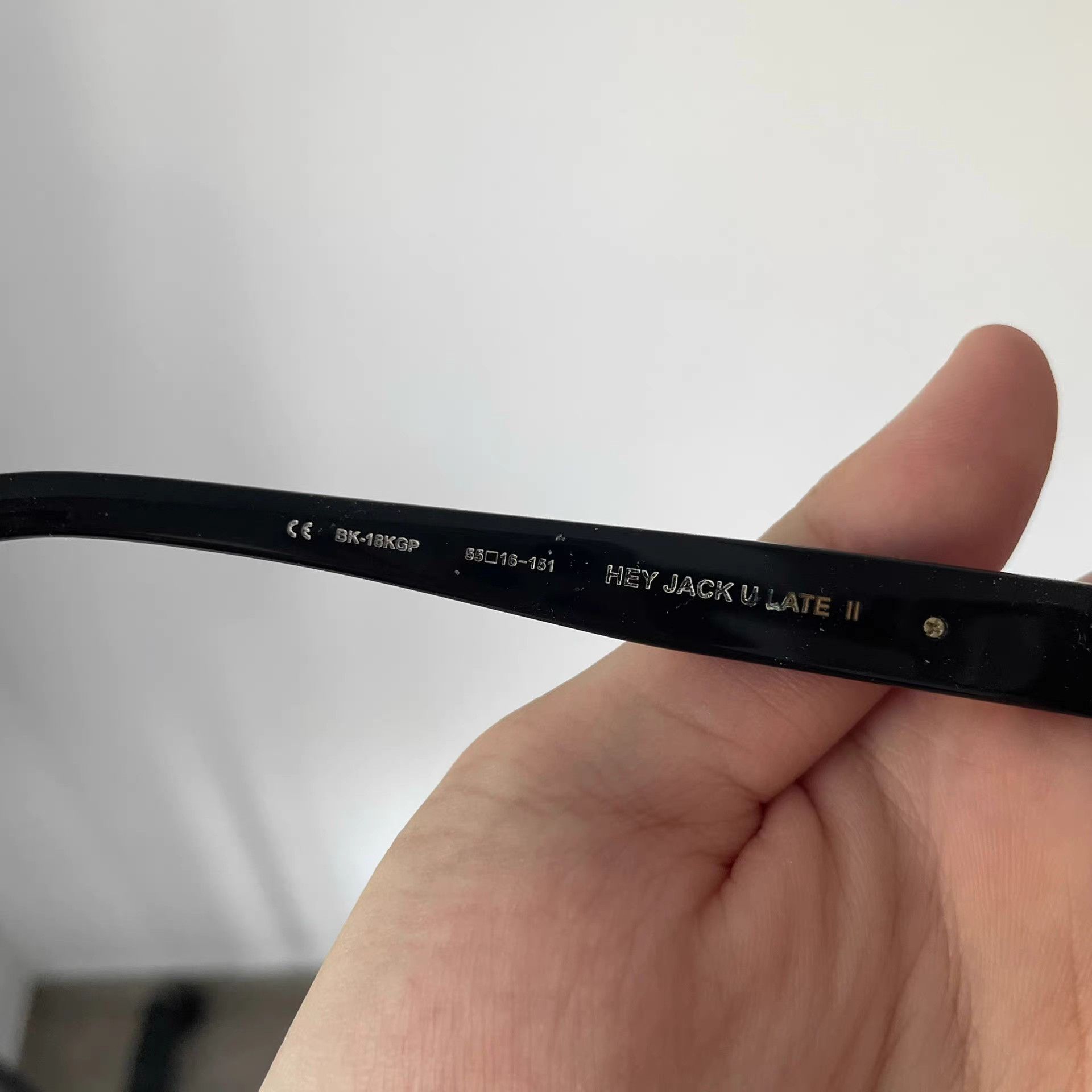 Chrome Hearts Chrome Hearts Black Dagger Silver Plated Eyeglasses Frame Size ONE SIZE - 8 Thumbnail