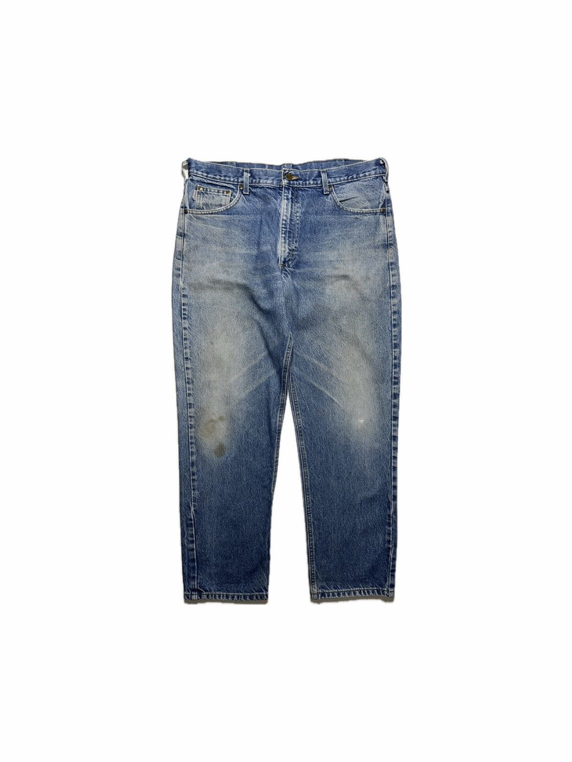 Carhartt Vintage 90’s Carhartt blue jeans Size US 34 / EU 50 - 2 Thumbnail