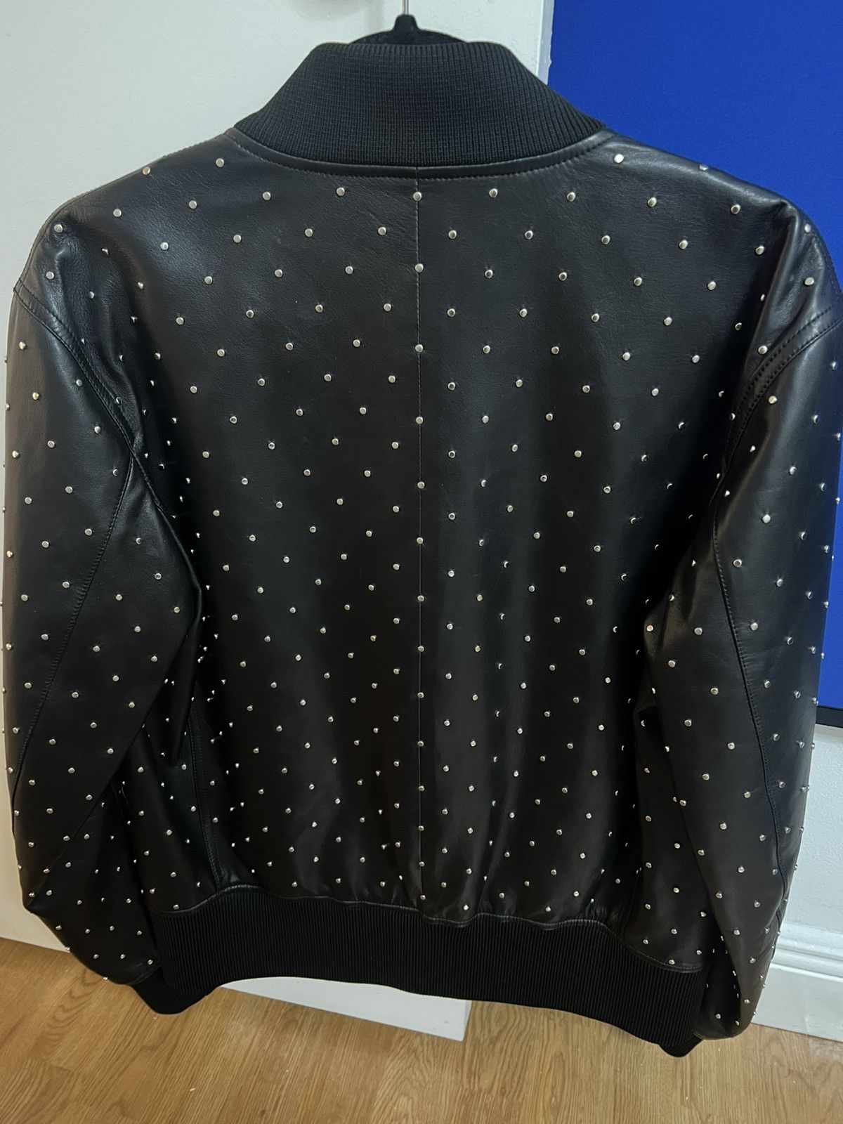 Burberry Burberry studded leather bomber jacket. Size US S / EU 44-46 / 1 - 3 Thumbnail