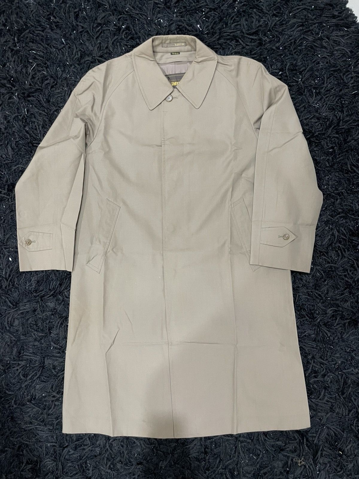 Sanyo Sanyo Japanese Fashion Homes Designer Long coat Menswear Size US L / EU 52-54 / 3 - 7 Thumbnail
