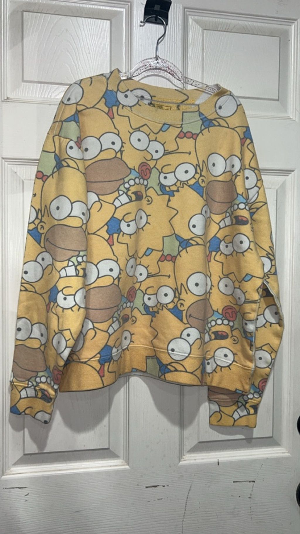 The Simpsons Women's The Simpsons Yellow M Sweatshirt Size M / US 6-8 / IT 42-44 - 1 Thumbnail