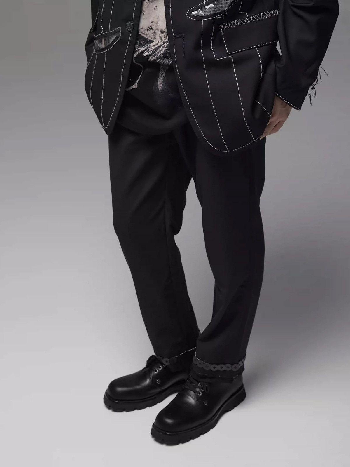 Other TTULF Japan Tailored Trouser Button Hem Detail, Avant-Style Size US 33 - 10 Thumbnail
