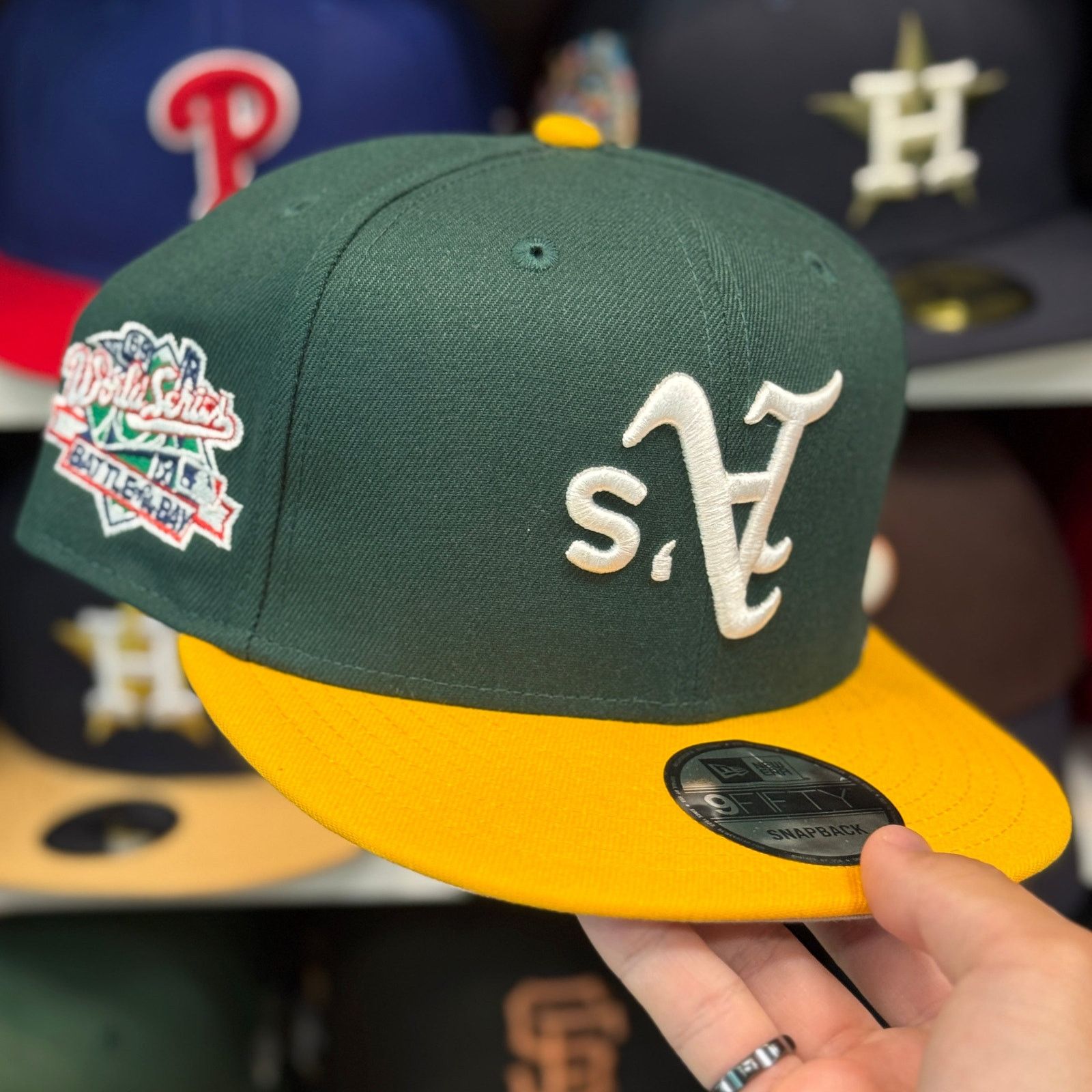 New Era Oakland Athletics Upside Down World Series Snapback