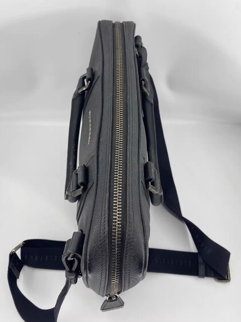 Burberry Burberry Leather Briefcase with Shoulder Strap-yf Size ONE SIZE - 3 Thumbnail