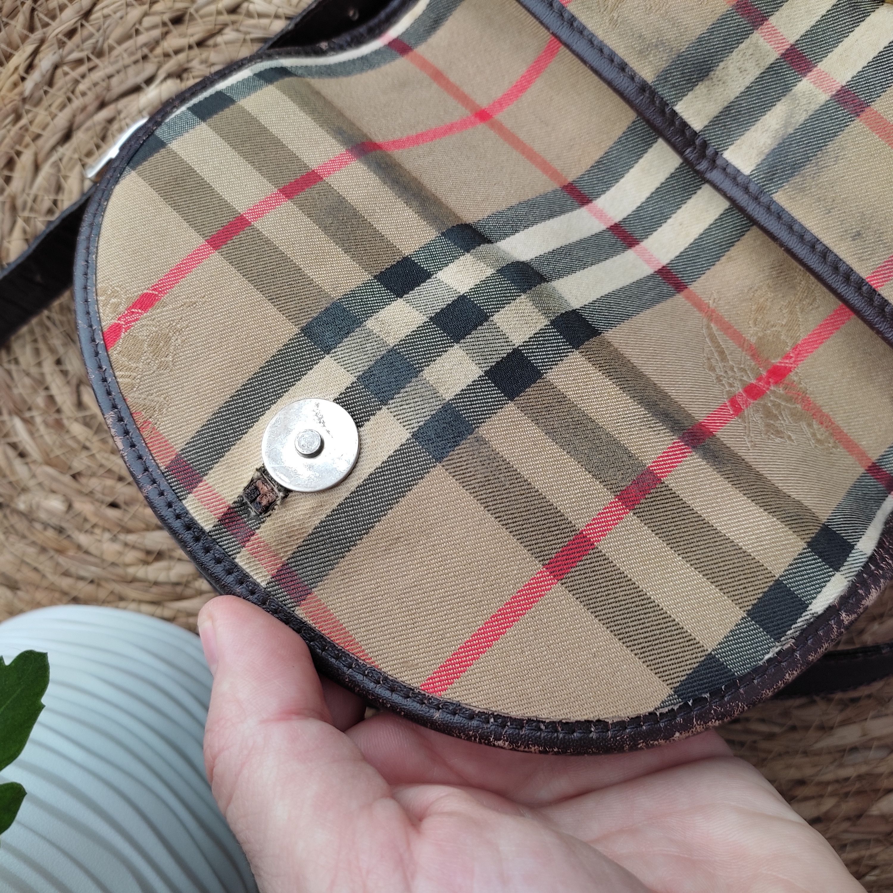 Burberry × Vintage Burberrys vintage crossbody bags nova check Size ONE SIZE - 14 Thumbnail