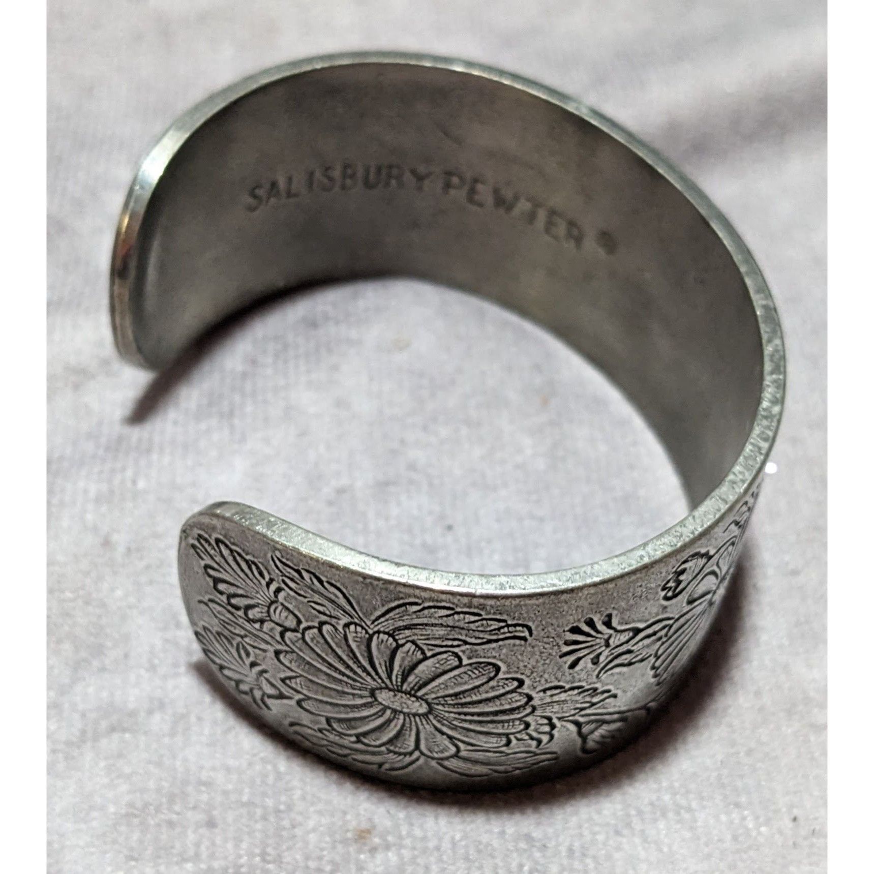 Other Salisbury Pewter September Floral Cuff Size ONE SIZE - 6 Thumbnail