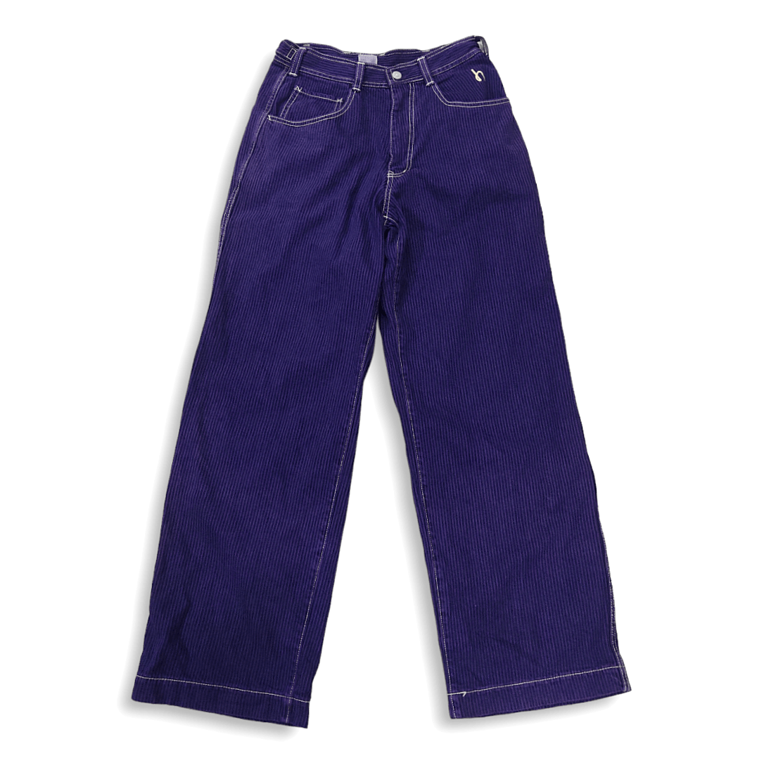 Angel Blue HIROMICHI NAKANO Carpenter Barrel Wide Leg Pants Size US 30 / EU 46 - 1 Thumbnail