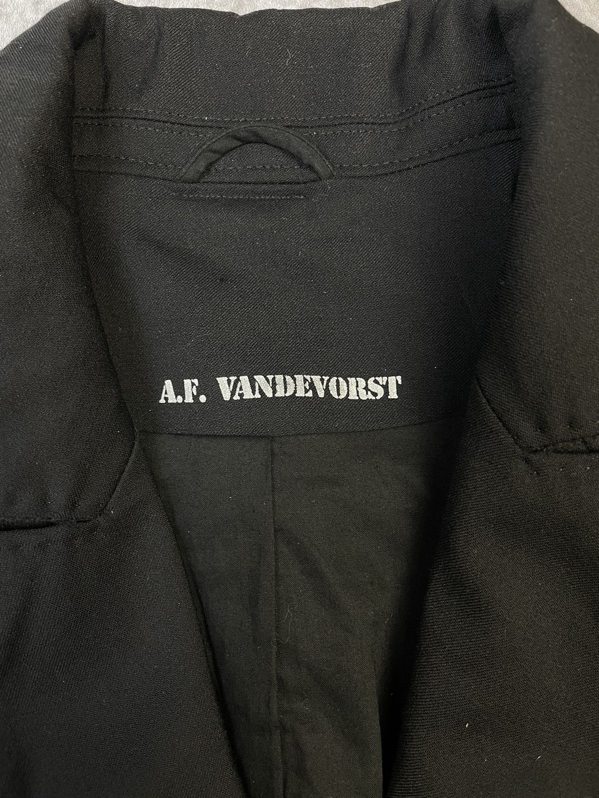 A.F. Vandevorst FW08 A.F. Vandevorst Layered Hybrid Tailored Jacket Size XS / US 0-2 / IT 36-38 - 11 Thumbnail