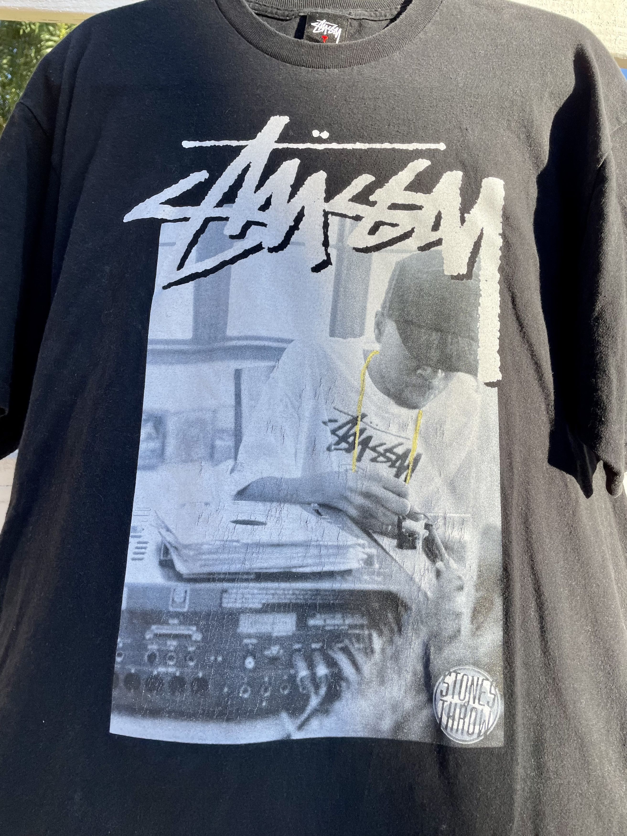 Stussy Rare Stussy x Stones Throw collab shirt J Dilla | Grailed