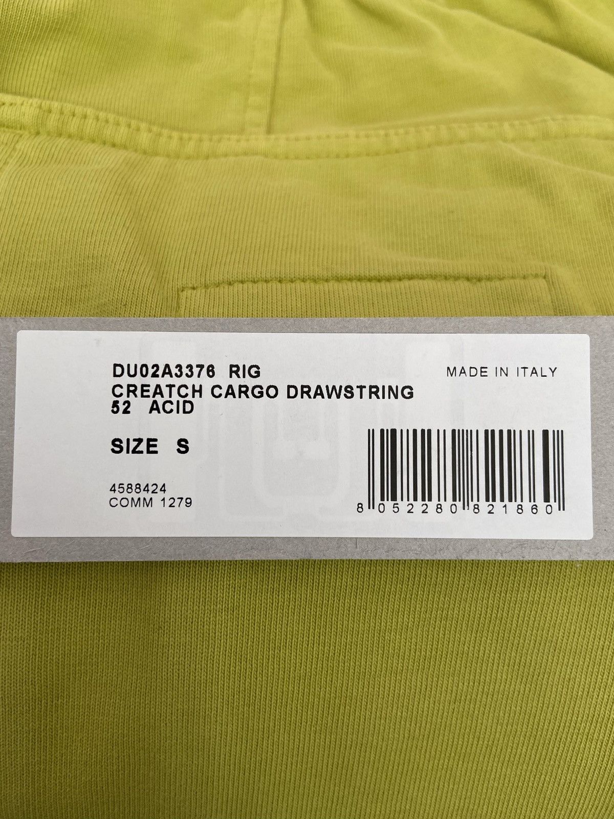 Rick Owens Drkshdw Rick Owens Creatch Cargo Pants SS21 Size US 32 / EU 48 - 6 Thumbnail