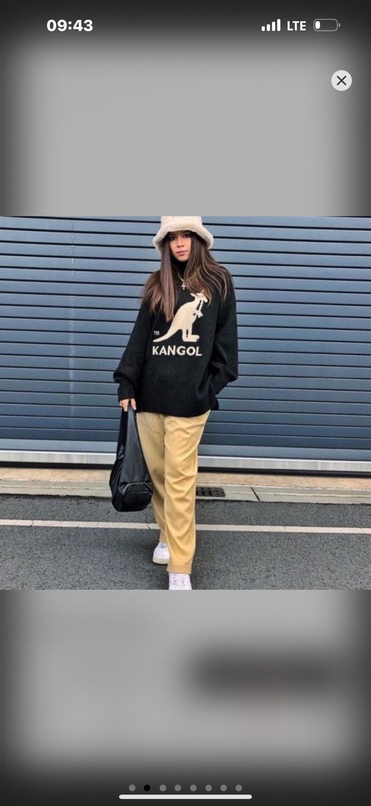 Japanese Brand × Kangol Sweater Kangol /Big Logo Size S / US 4 / IT 40 - 3 Thumbnail