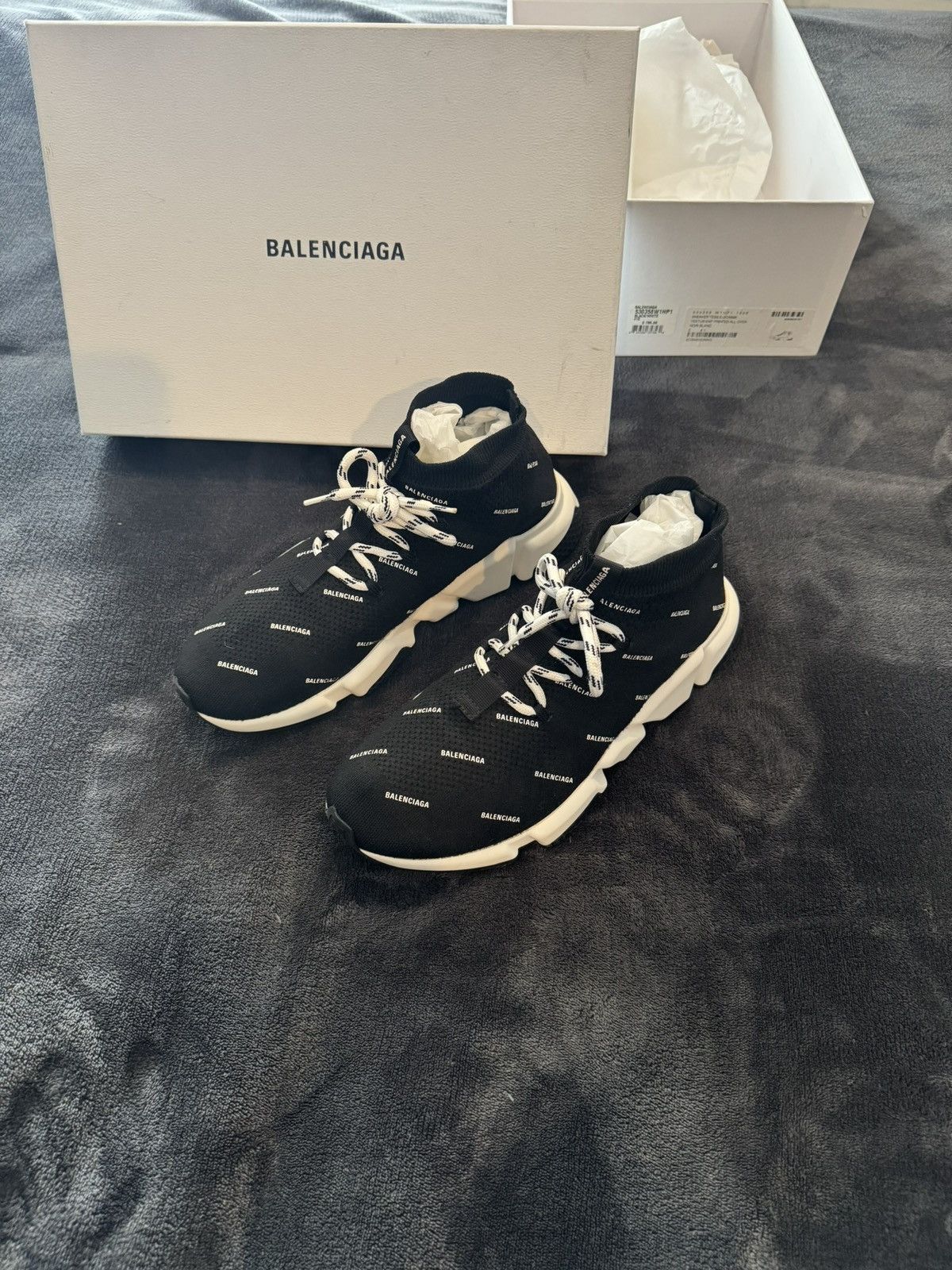 Balenciaga Balenciaga Speed lace up Size US 8 / EU 41 - 1 Thumbnail