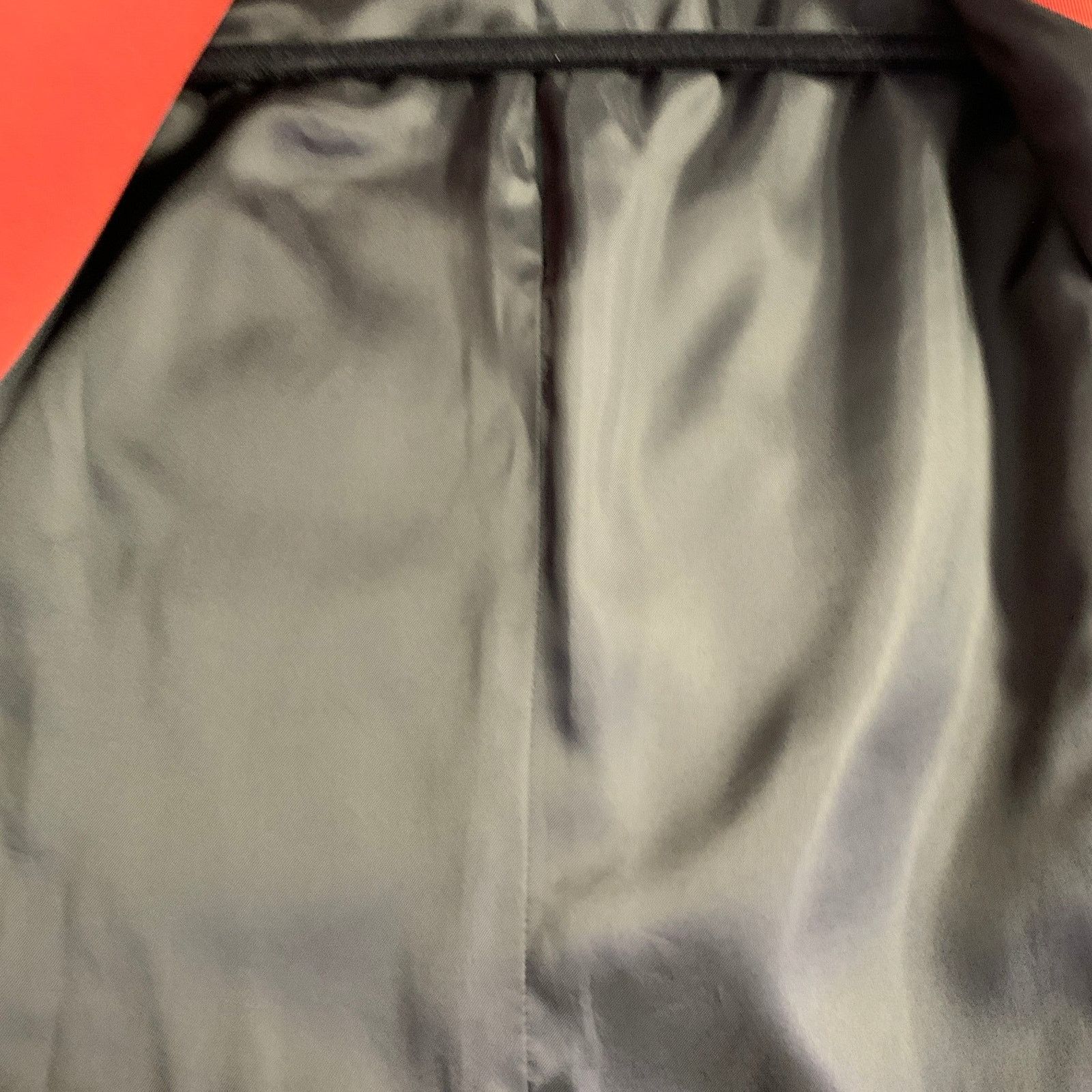 Acne Studios Brick Polyester Cotton Twill Notch Lapel Wide Leg Suit Size 34R - 8 Thumbnail