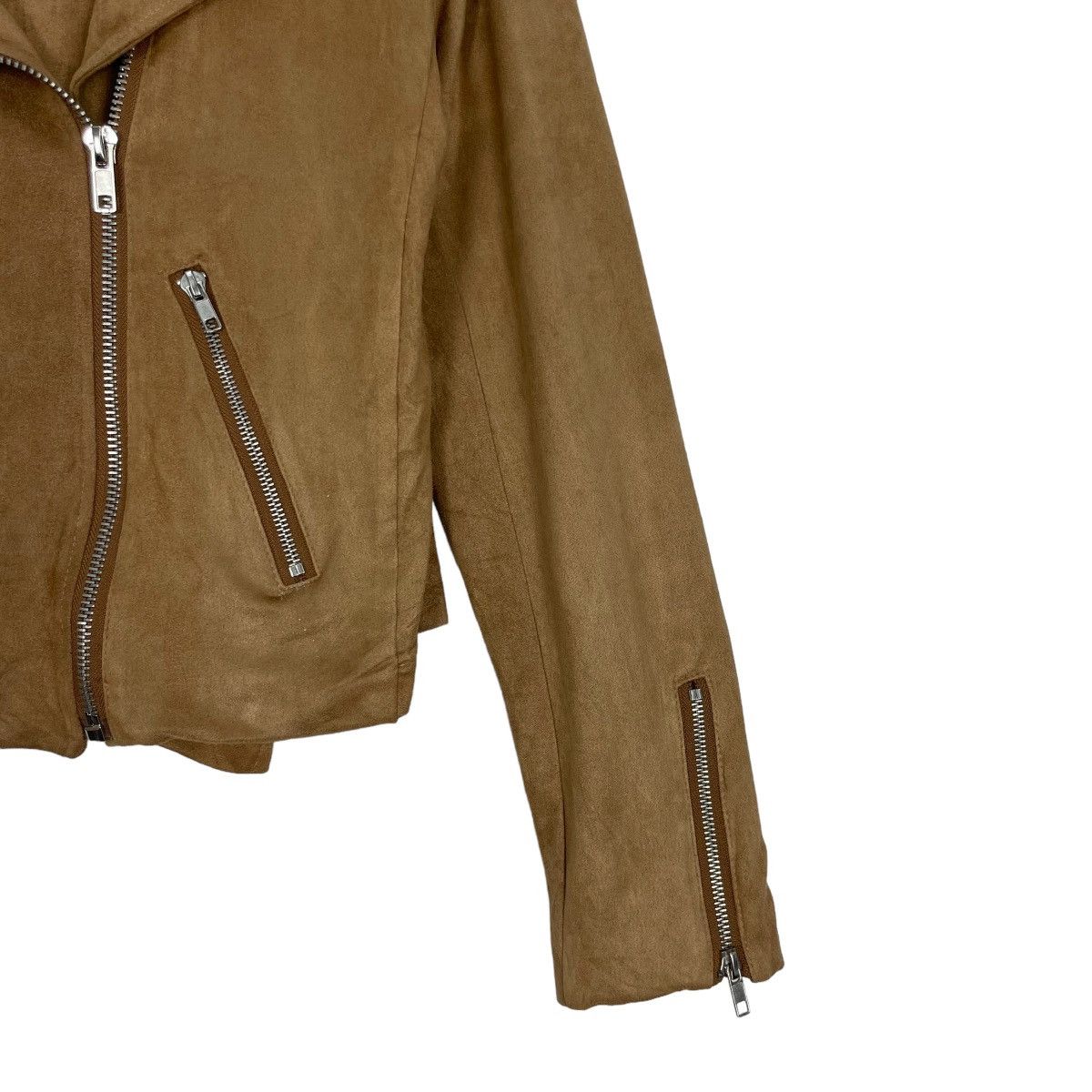 If Six Was Nine Vintage Olivaceous Double Collar Jacket Women Size S / US 4 / IT 40 - 7 Thumbnail