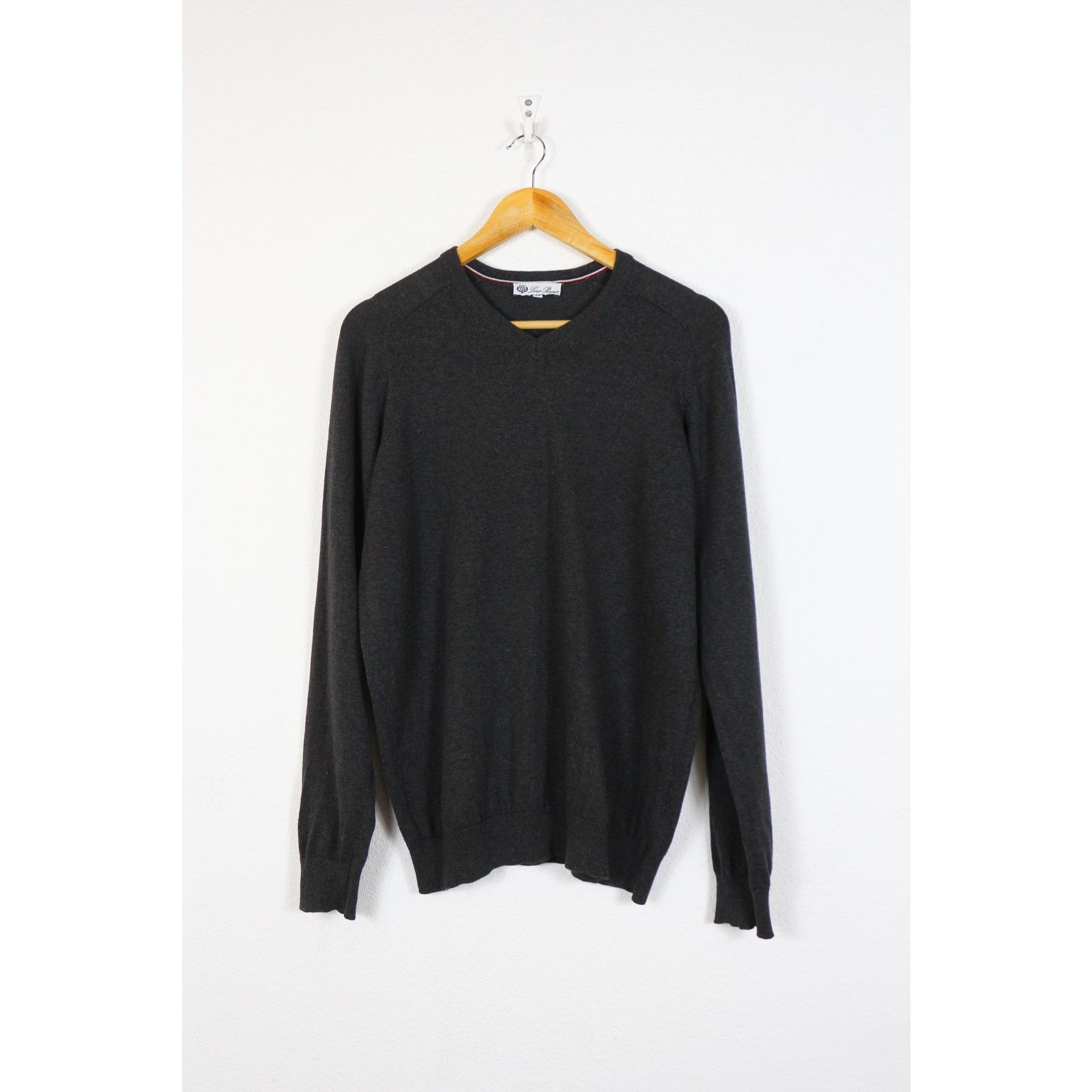 Loro Piana Loro Piana Cotton Knitted Sweater Jumper 50 Size US M / EU 48-50 / 2 - 1 Thumbnail