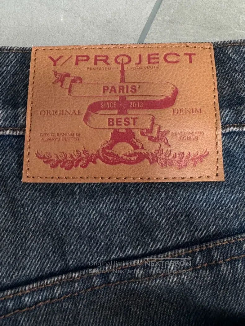 Y/Project Y/PROJECT Size 36 Wash mud dyed jeans Size US 36 / EU 52 - 8 Thumbnail
