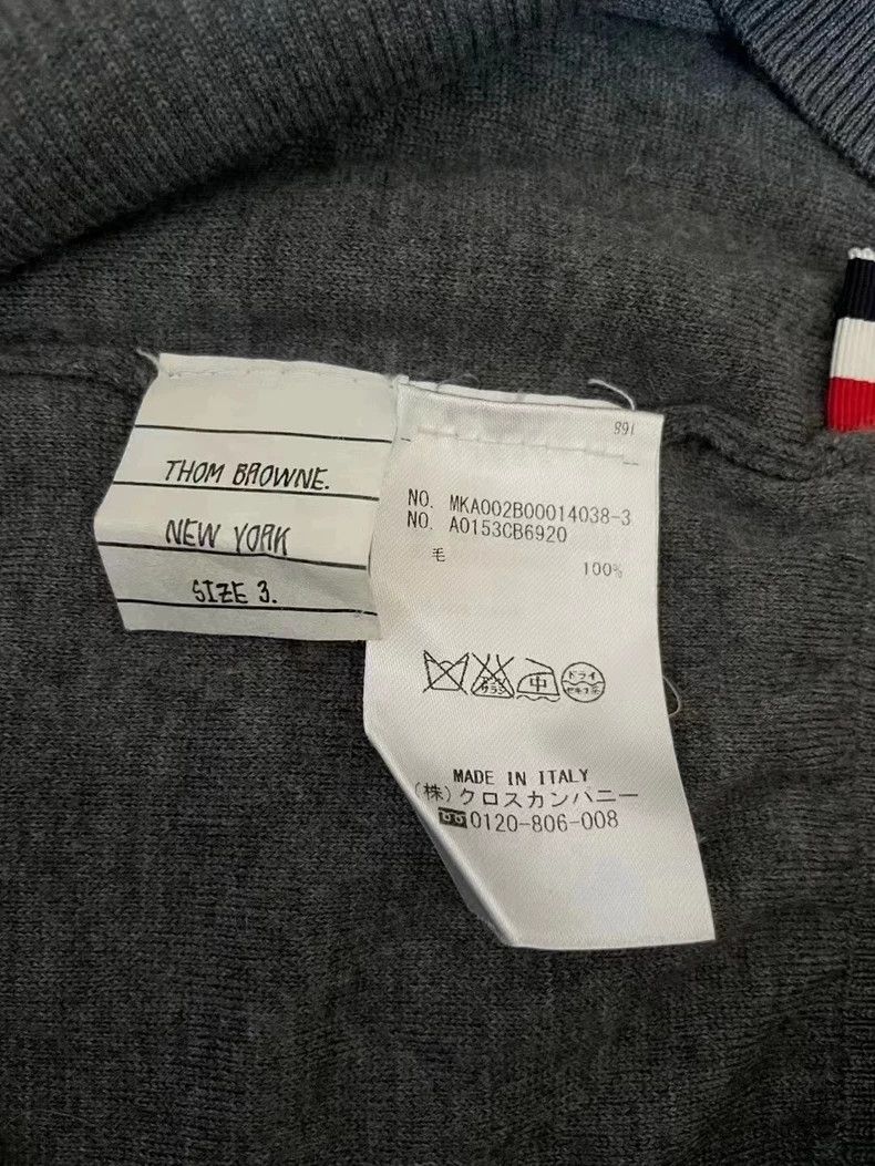 Thom Browne Thom Browne Whale turtle sweater Size US L / EU 52-54 / 3 - 3 Thumbnail