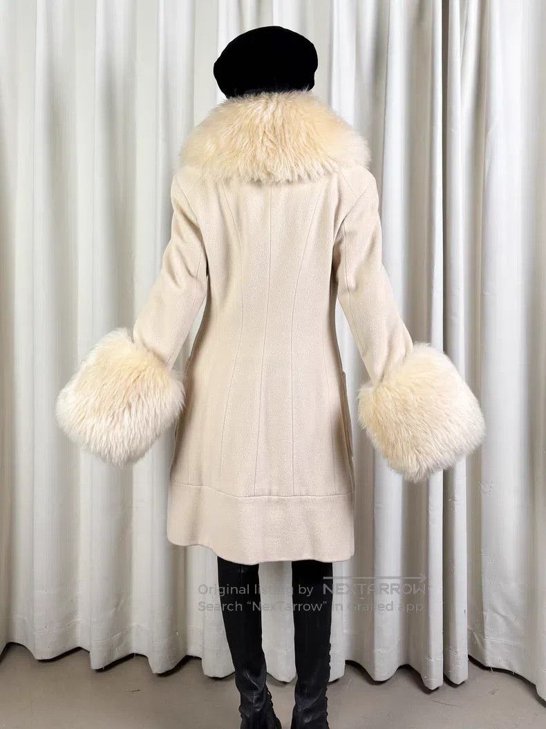 Vivienne Westwood Vivienne Westwood 90s rare fur collar wool coat Size M / US 6-8 / IT 42-44 - 7 Thumbnail