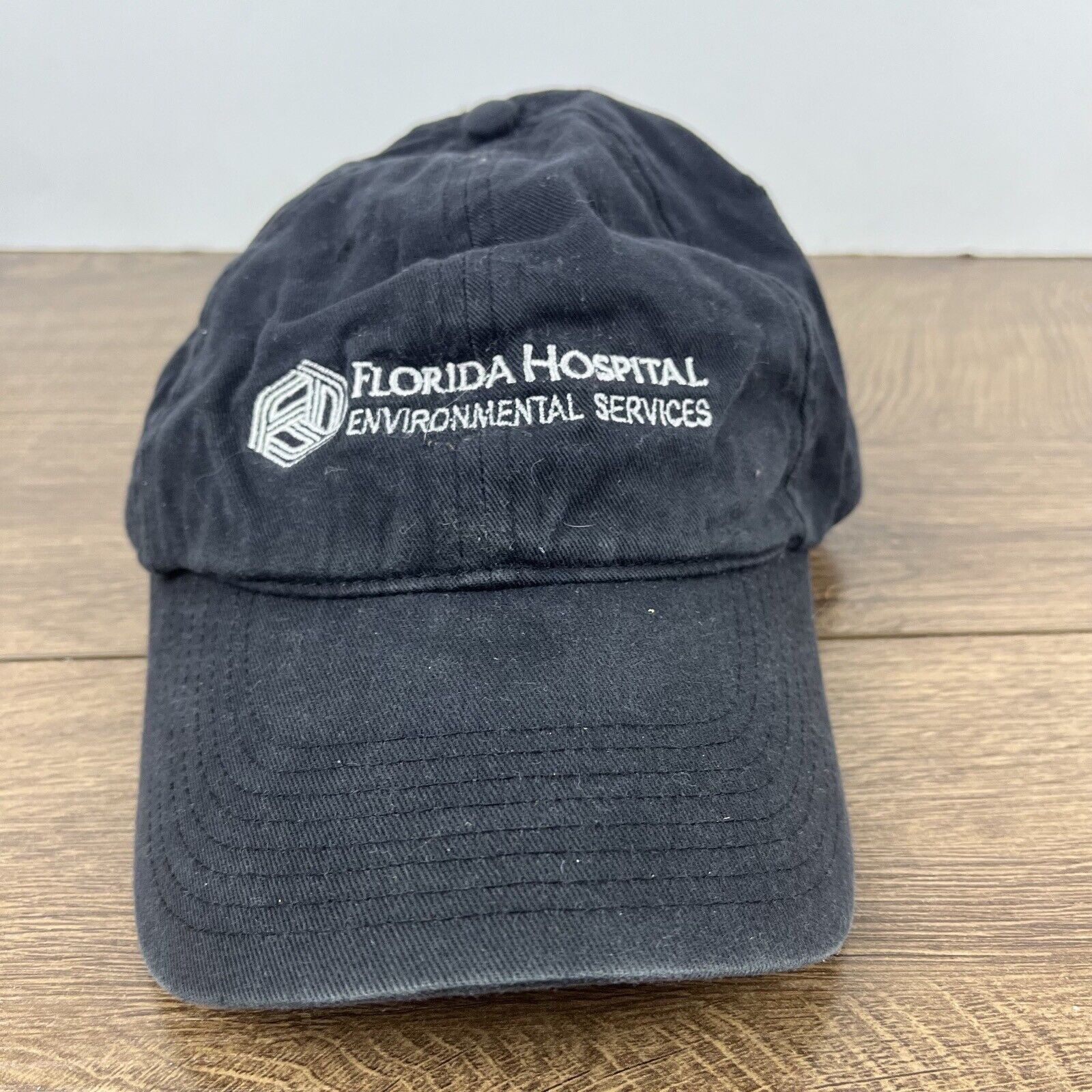 Nike Florida Hospital Hat Environmental Services Black Hat Adjust Size ONE SIZE - 5 Thumbnail