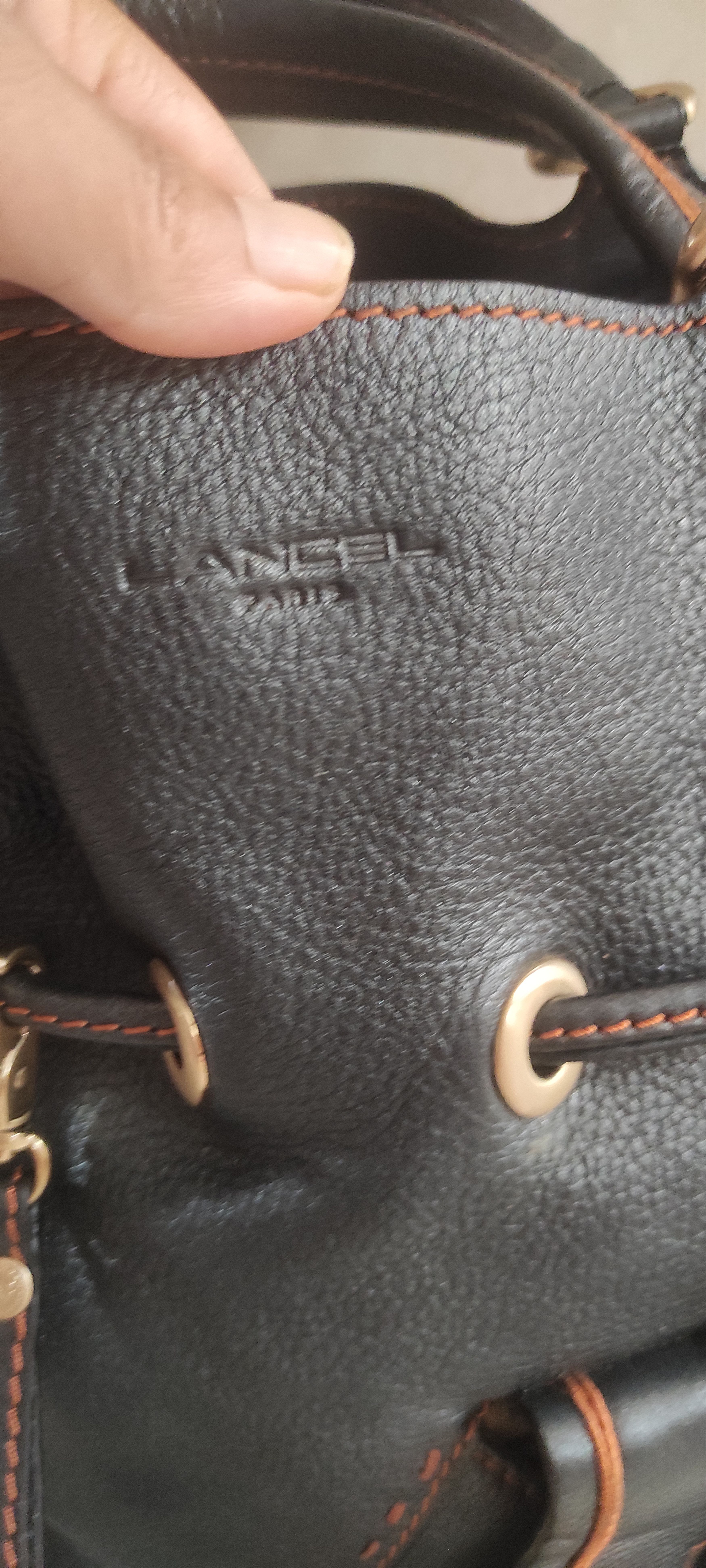 Lancel Lancel Premier Flirt Bag Mocha Cowhide Leather Bucket Bag Size ONE SIZE - 7 Thumbnail