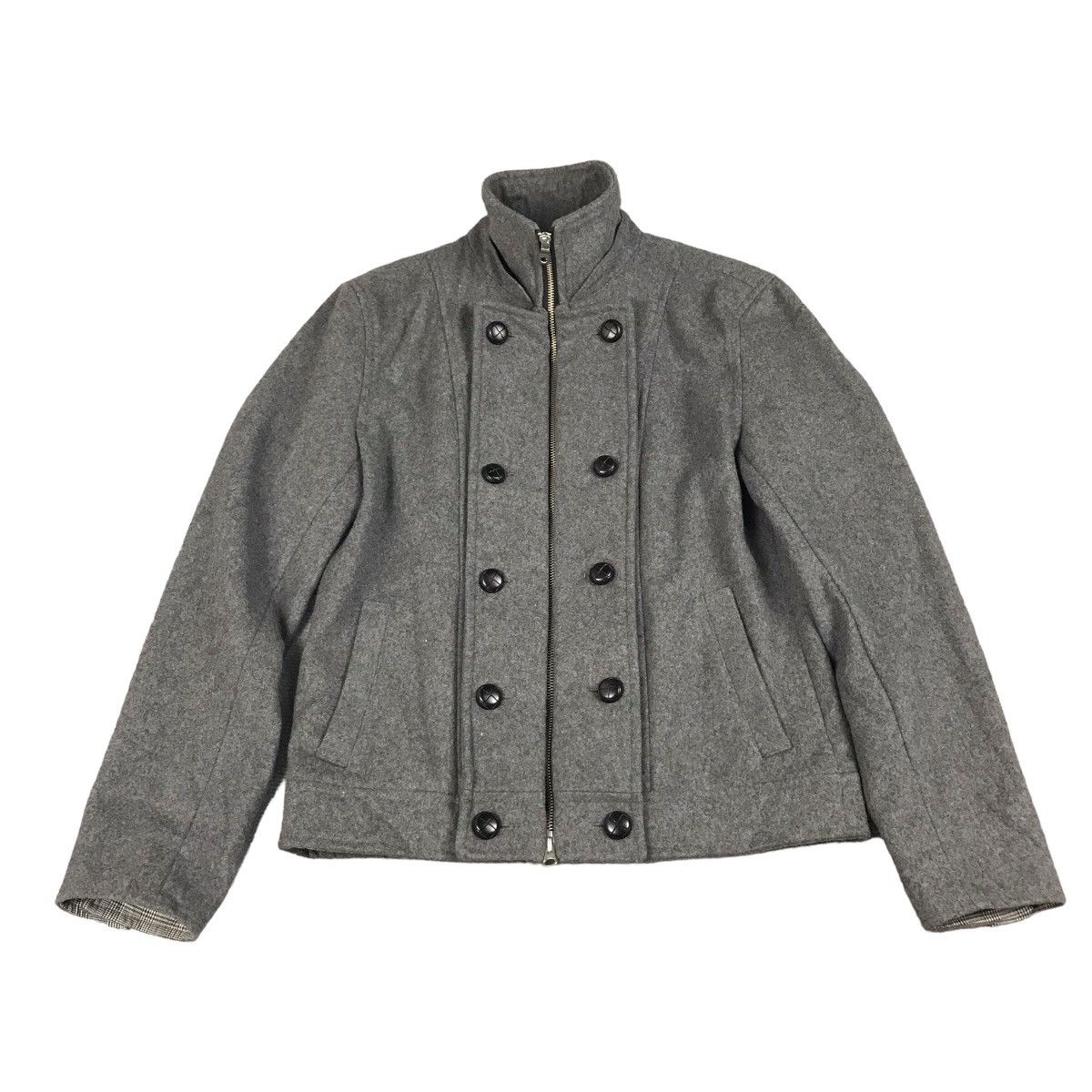 Japanese Brand × Michel Klein MICHEL KLEIN ZIPPER WOOL JACKET Size US M / EU 48-50 / 2 - 1 Thumbnail