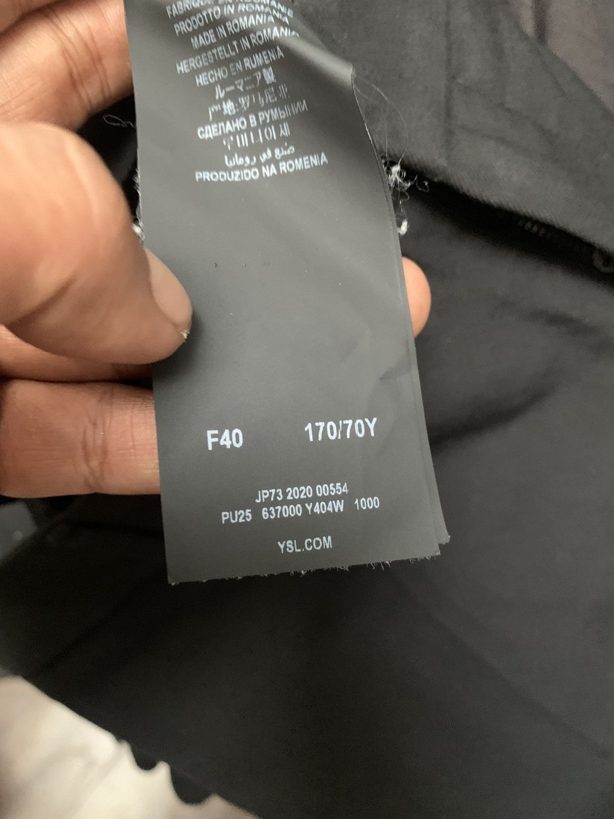 Saint Laurent Paris Saint Laurent Skinny Pants Size 29" - 8 Thumbnail