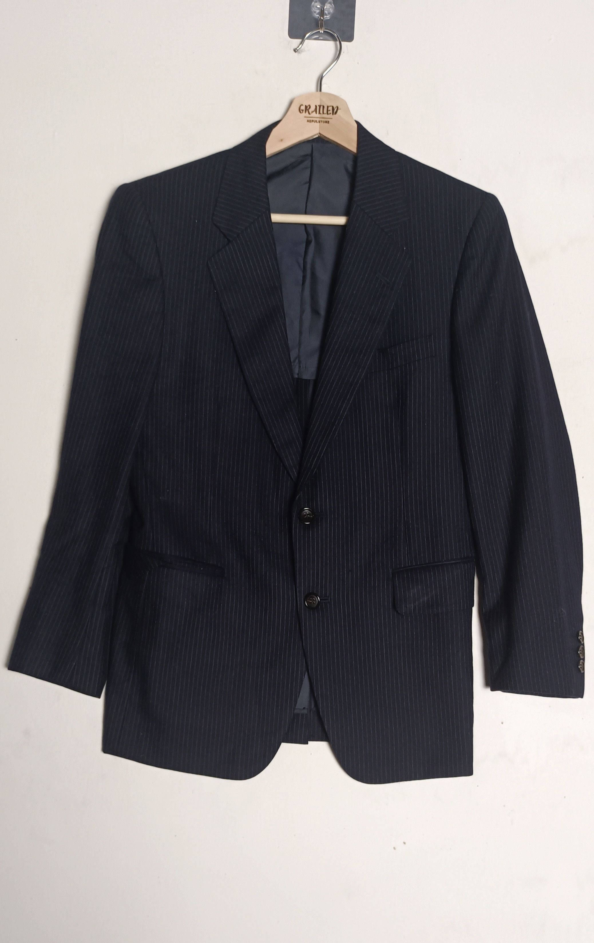 Burberry Burberrys Jacket/Blazer Wool Fabric Size 36R - 1 Thumbnail