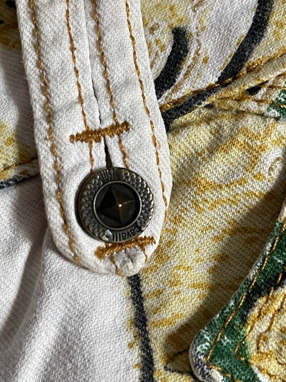 Just Cavalli × Roberto Cavalli Just Cavalli Baroque Print Capri Size 26" / US 2 / IT 38 - 8 Thumbnail