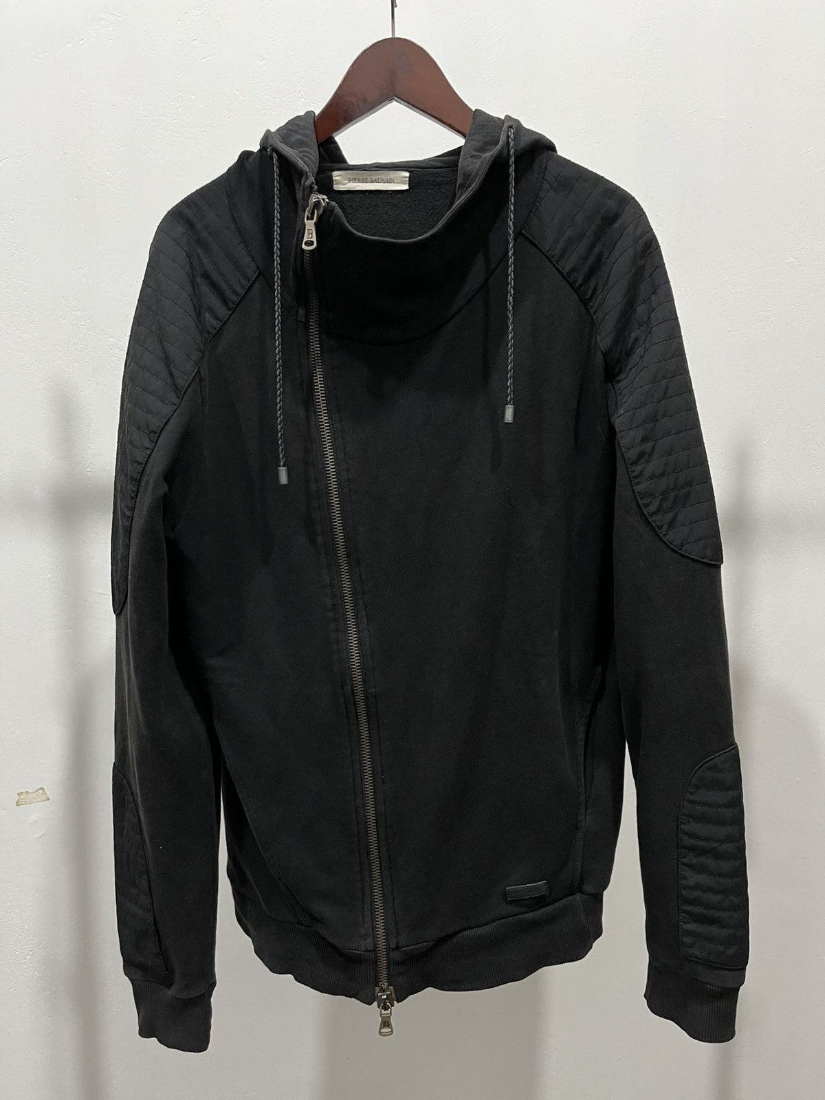 Balmain BALMAIN BIKERS ZIP HOODIE Size US M / EU 48-50 / 2 - 1 Thumbnail