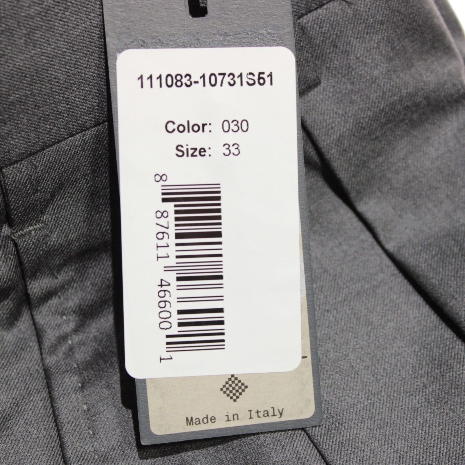 Zanella Zanella New with tags Dress Pants Size 33 US In Gray Size US 33 - 5 Thumbnail