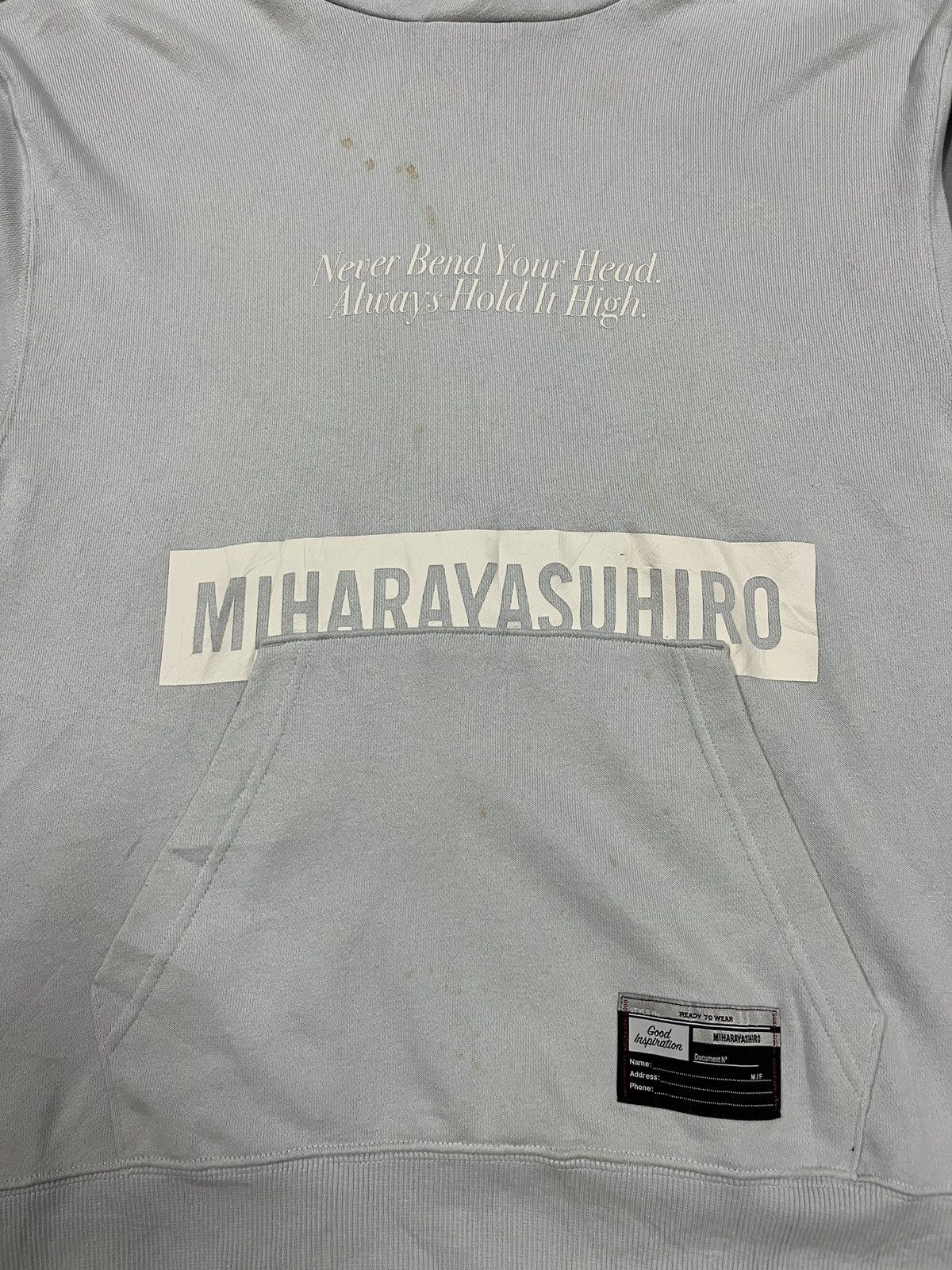 Designer × GU × Maison MIHARA YASUHIRO Gu x miharayasuhiro hoodies Size US L / EU 52-54 / 3 - 11 Thumbnail